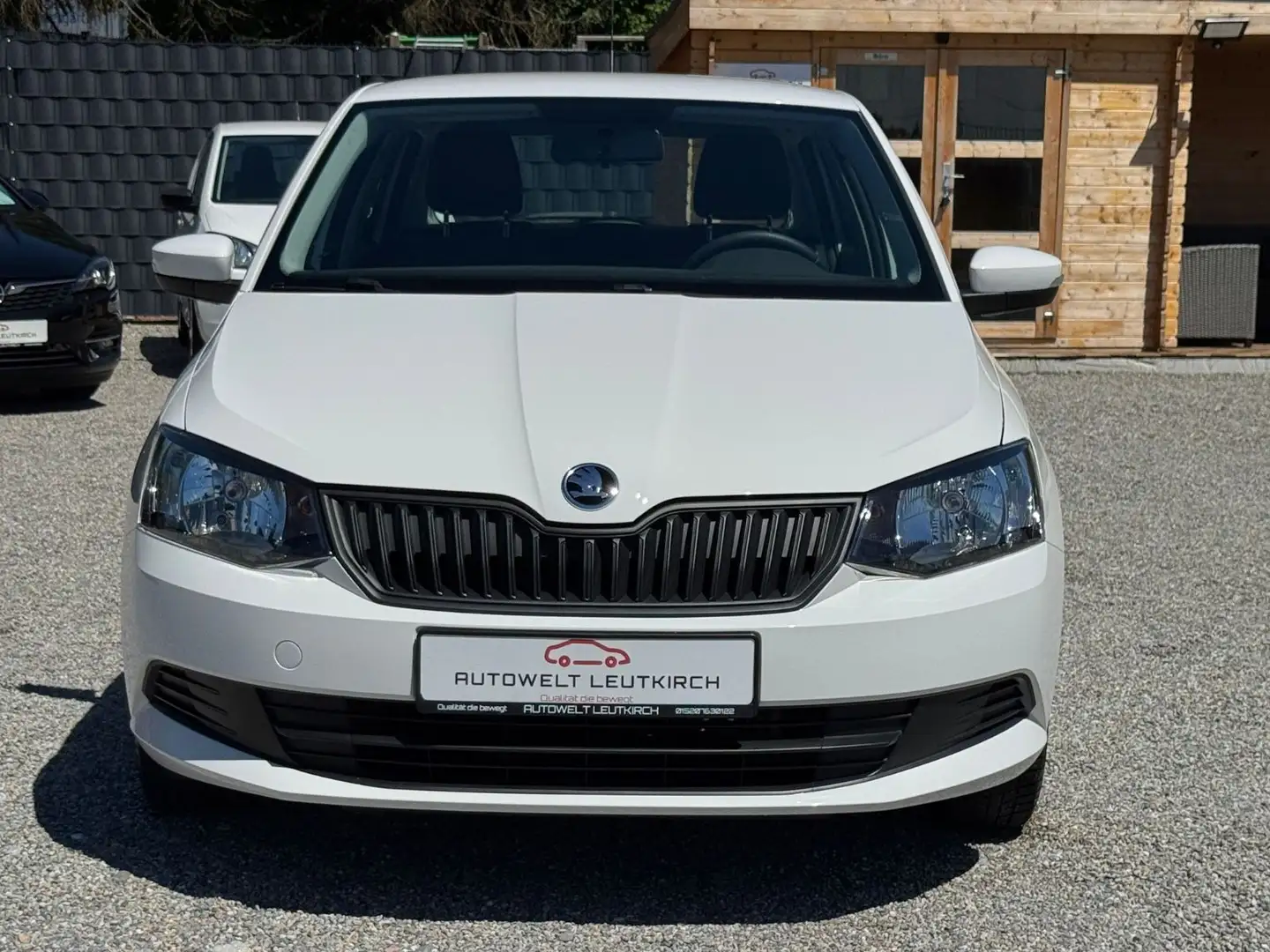 Skoda Fabia Active 1.0MPI KLIMA 4 TÜRER SERVO Blanc - 1