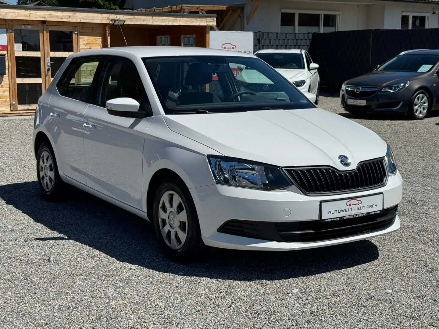 Skoda Fabia Active 1.0MPI KLIMA 4 TÜRER SERVO Blanc - 2