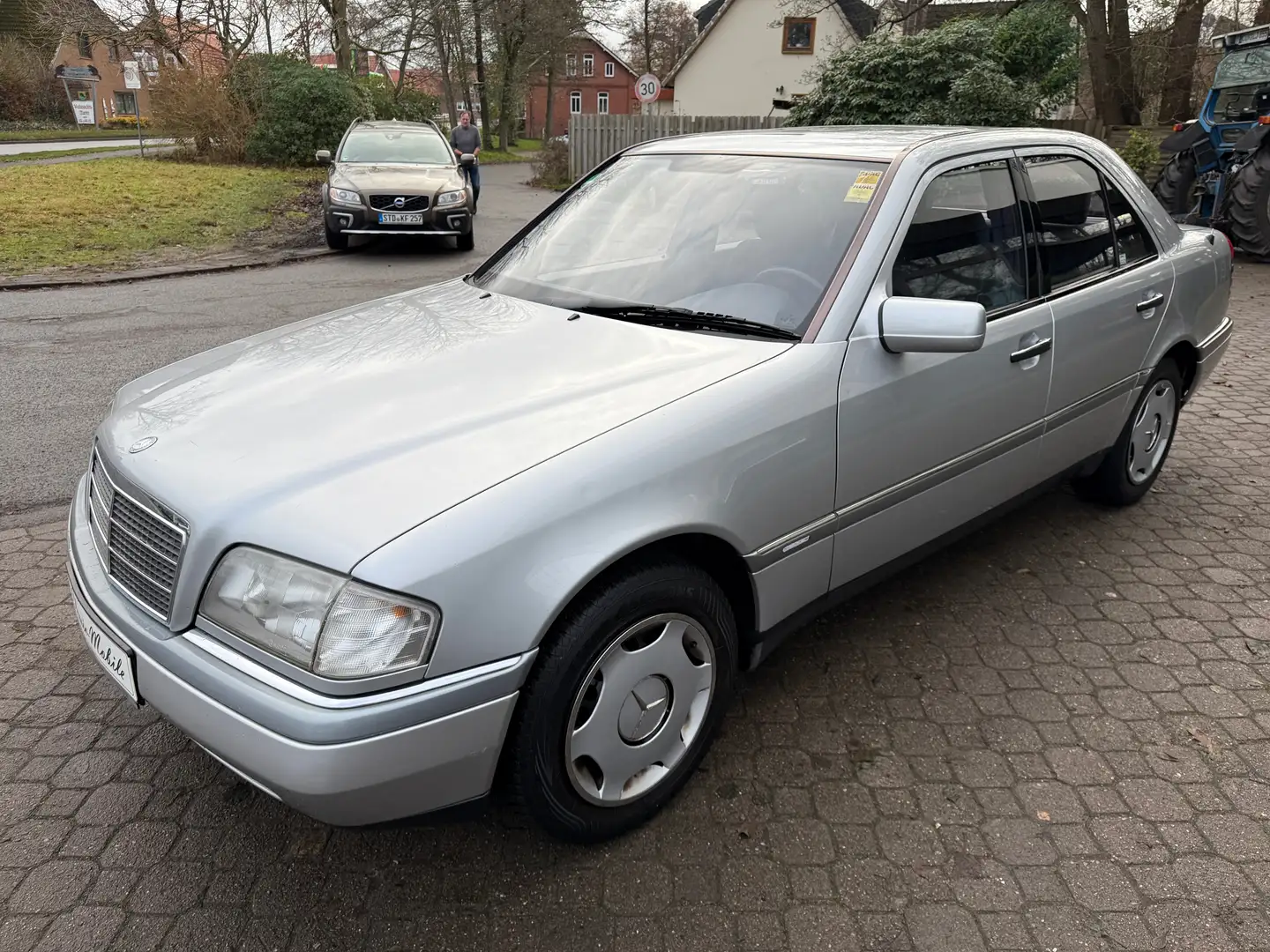 Mercedes-Benz C 180 Elegance W202 *nur 127 TKM*HU neu*Automatik*eSD* Argent - 2