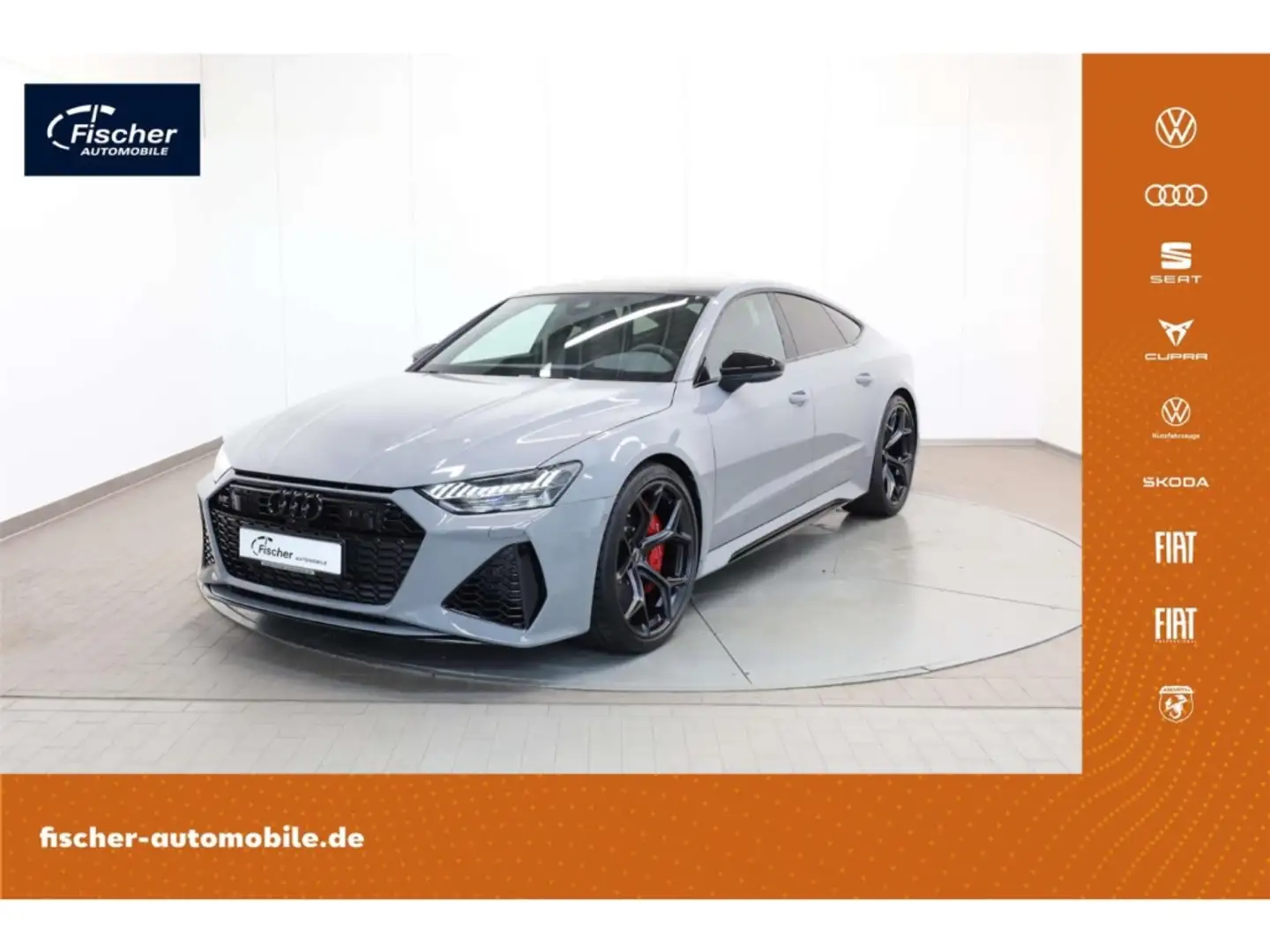 Audi RS7 Sportback TFSI quattro Performance Grijs - 1