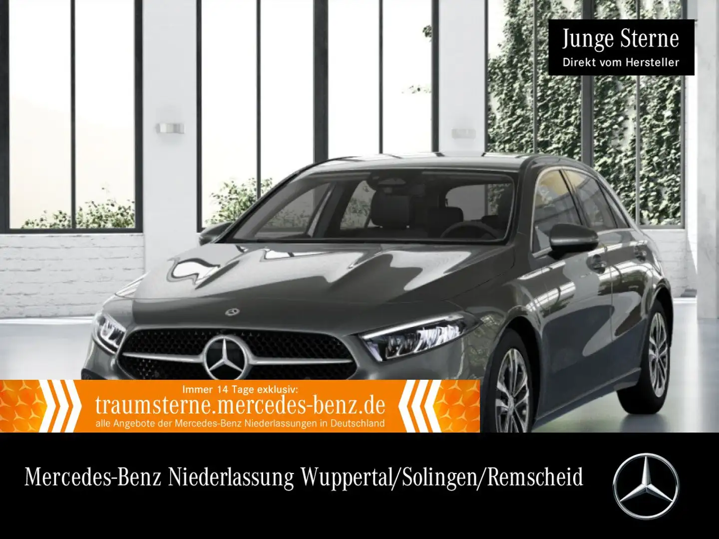 Mercedes-Benz A 200 PROGRESSIVE+LED+KAMERA+7G Grijs - 1