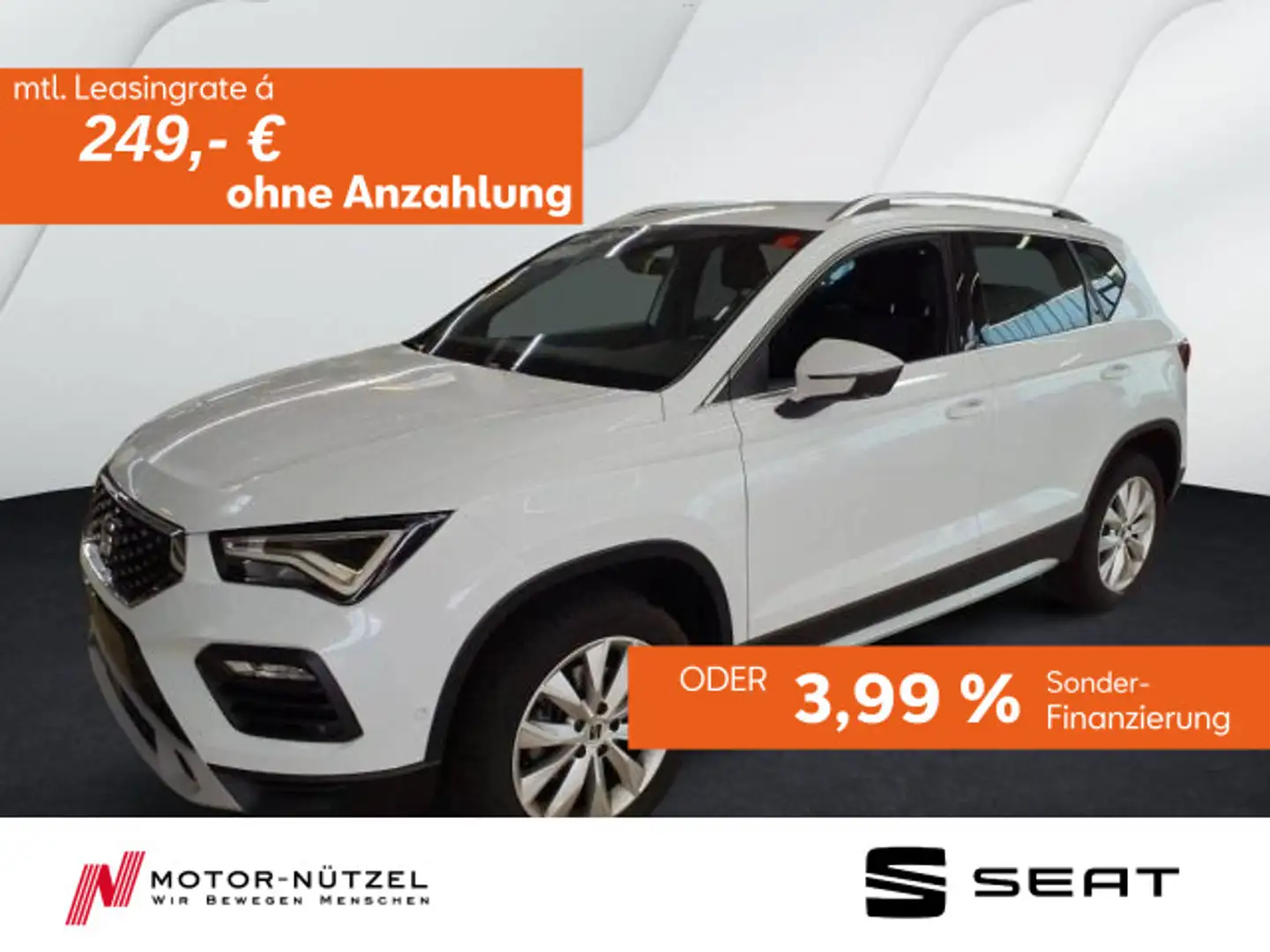 SEAT Ateca 1.5 TSI DSG X-PERIENCE LED+NAV+ACC+SHZ+RFK Weiß - 1