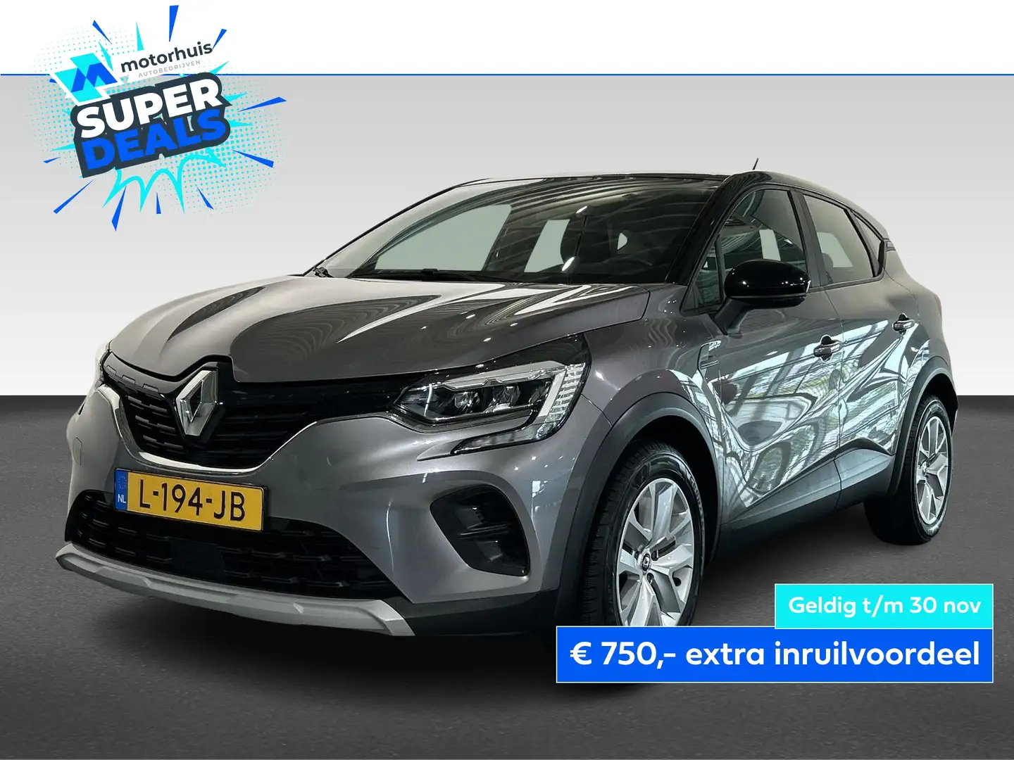 Renault Captur TCe 140pk GPF Business Zen Grijs - 1