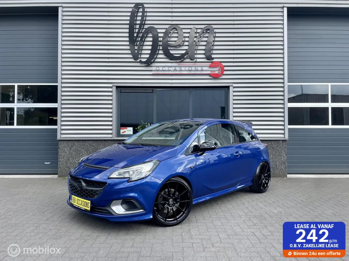 Opel Corsa 1.6 Turbo OPC 2e Eig HG Motorsport Bull-X Blauw - 1