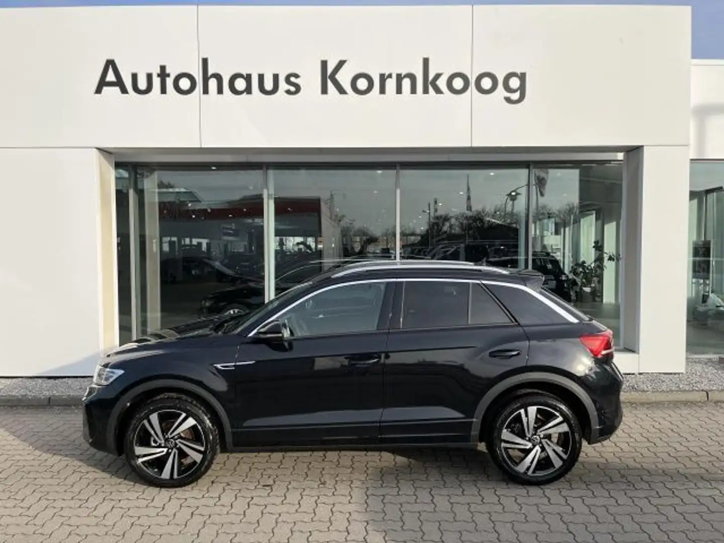 Volkswagen T-Roc 1.5 TSI OPF DSG R-Line AHK LED APP Bluetooth Schwarz - 1