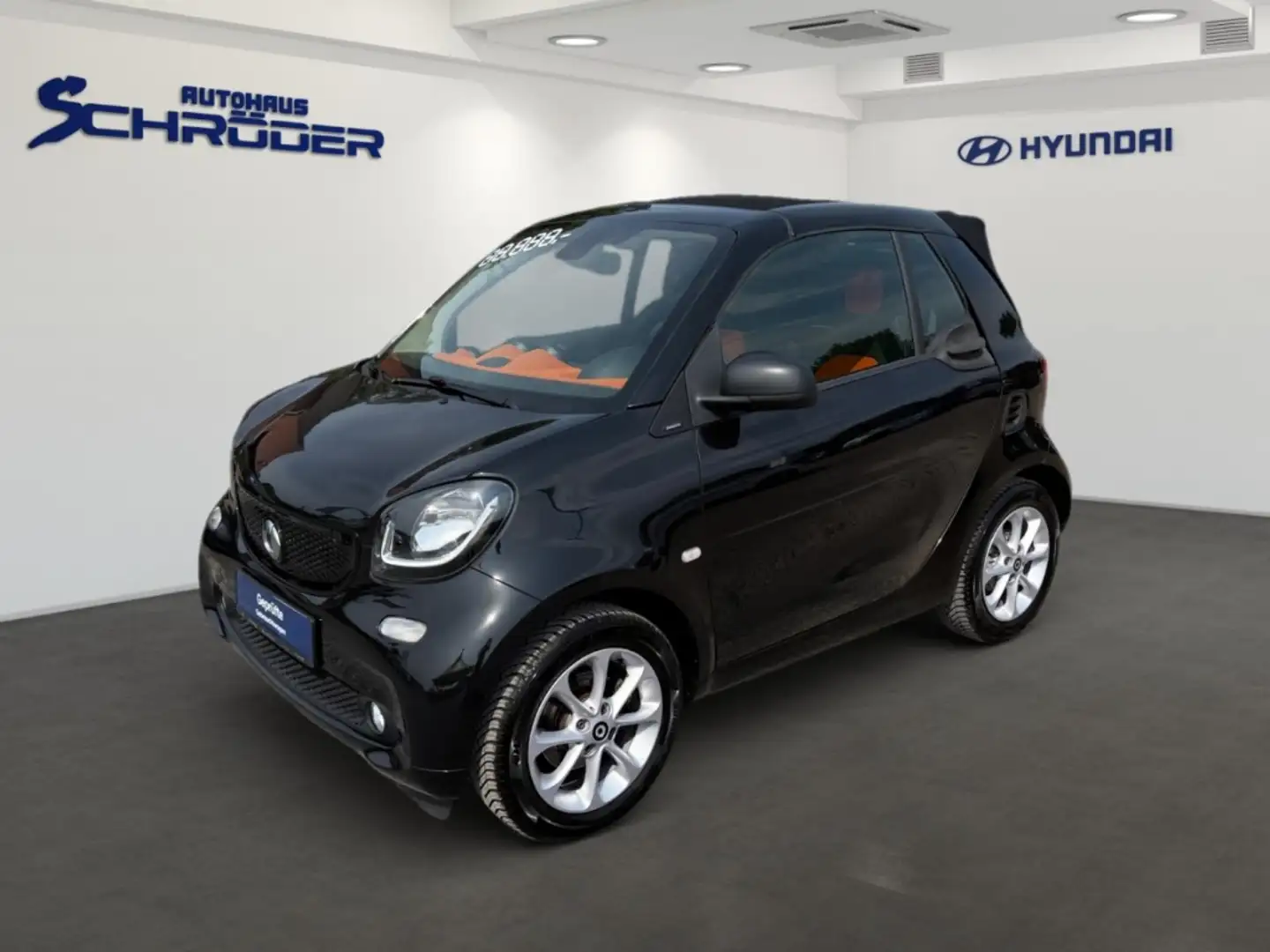 smart forTwo cabrio 1.0 passion Sitzheizung Klima Alu  Windscho Noir - 1
