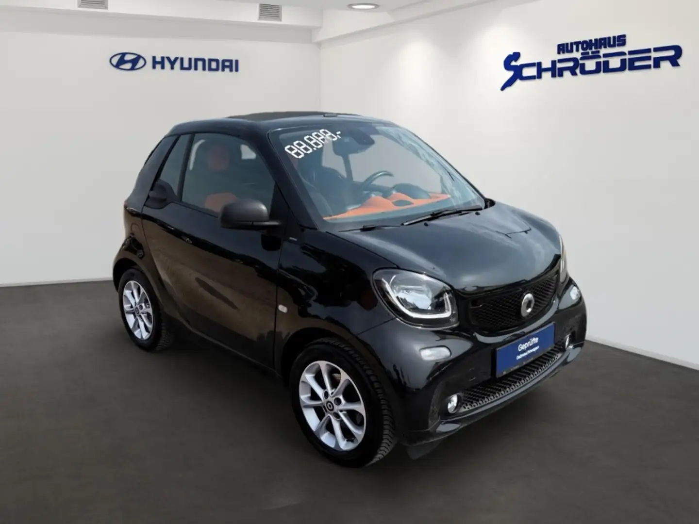 smart forTwo cabrio 1.0 passion Sitzheizung Klima Alu  Windscho Noir - 2