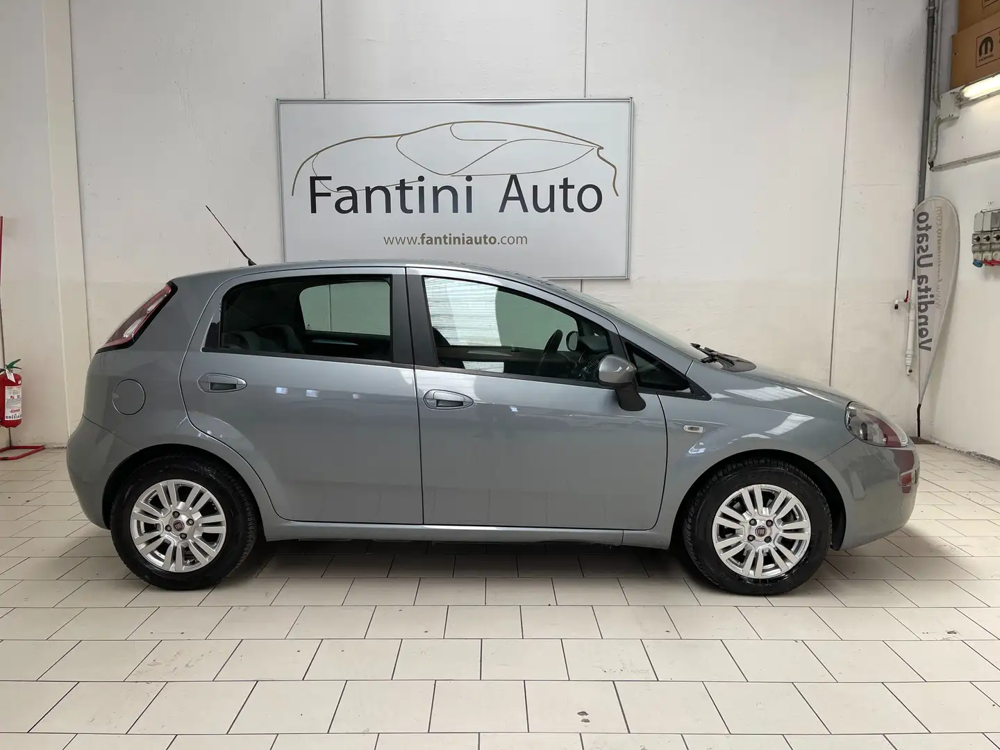 Fiat Punto Dynamic 1.3 mjt 5porte-LEGGI SOTTO Argento - 2
