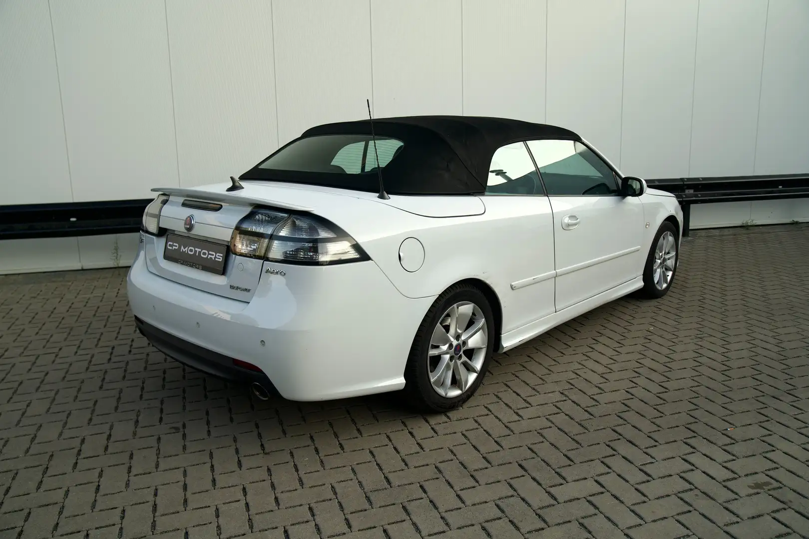 Saab 9-3 2.0T | CABRIO | AERO | BIOPOWER | AUTOMAAT | TOP Wit - 2