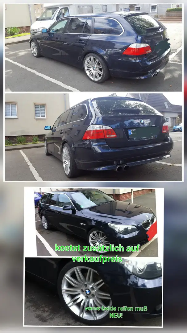 BMW 523 523i touring 2,5L, 177PS, Festpreis 2000€ LPG, ATM - 1