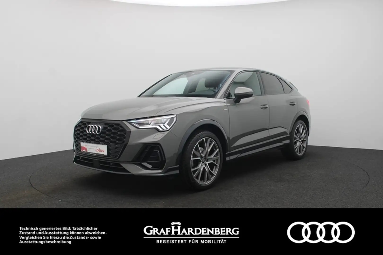 Audi Q3 Sportback 35 TFSI S line Matrix Navi ACC AHK Grau - 1