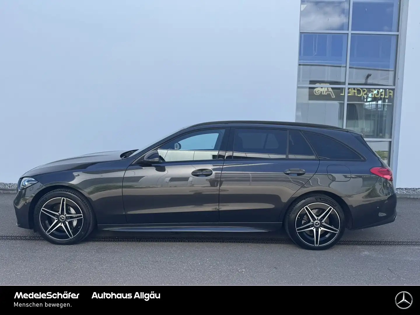 Mercedes-Benz C 300 C 300 e T AMG Night LED AHK Kam autHeck Business Grau - 2
