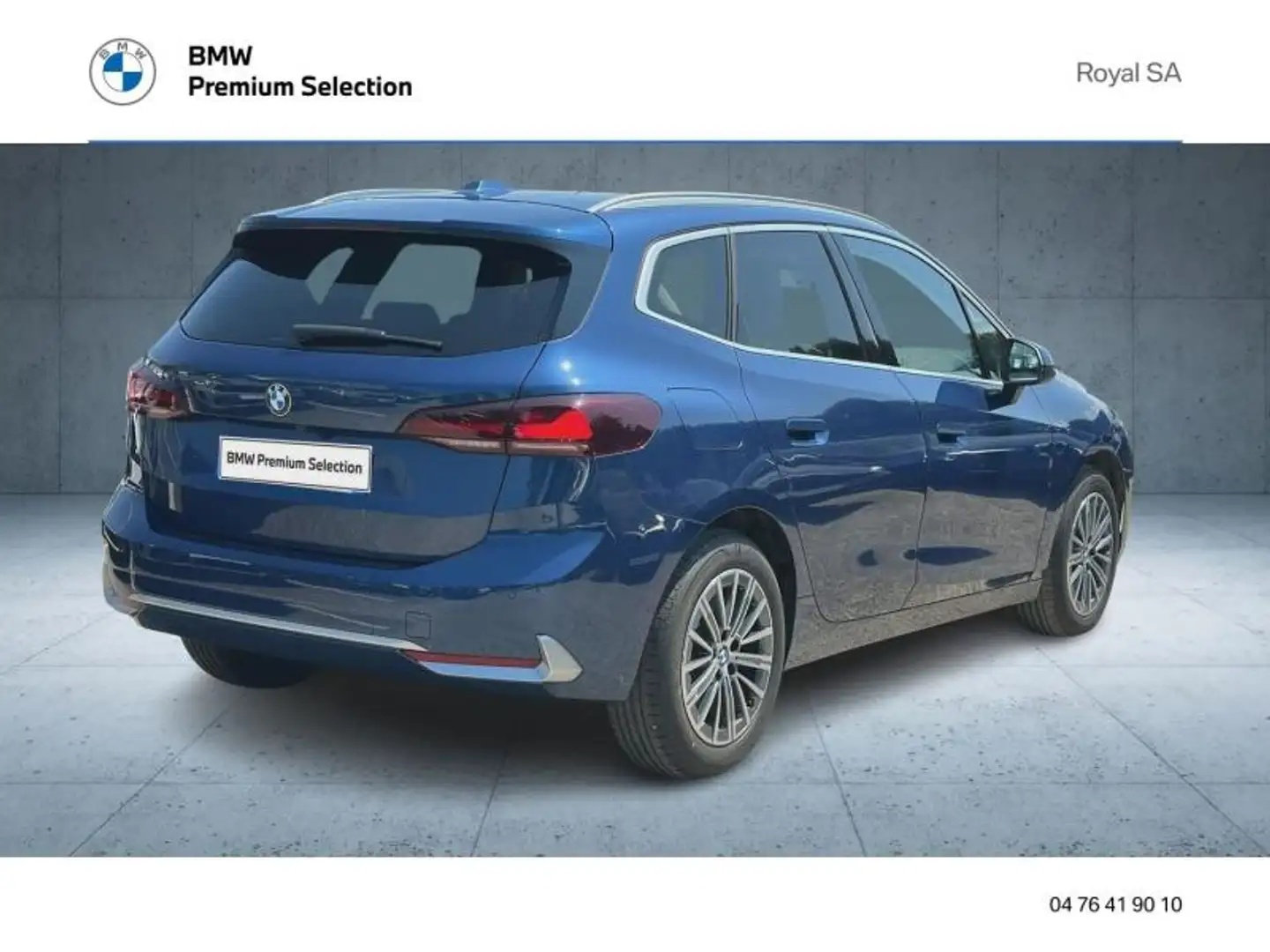 BMW 218 218d 150ch Business Design DKG7 Bleu - 2