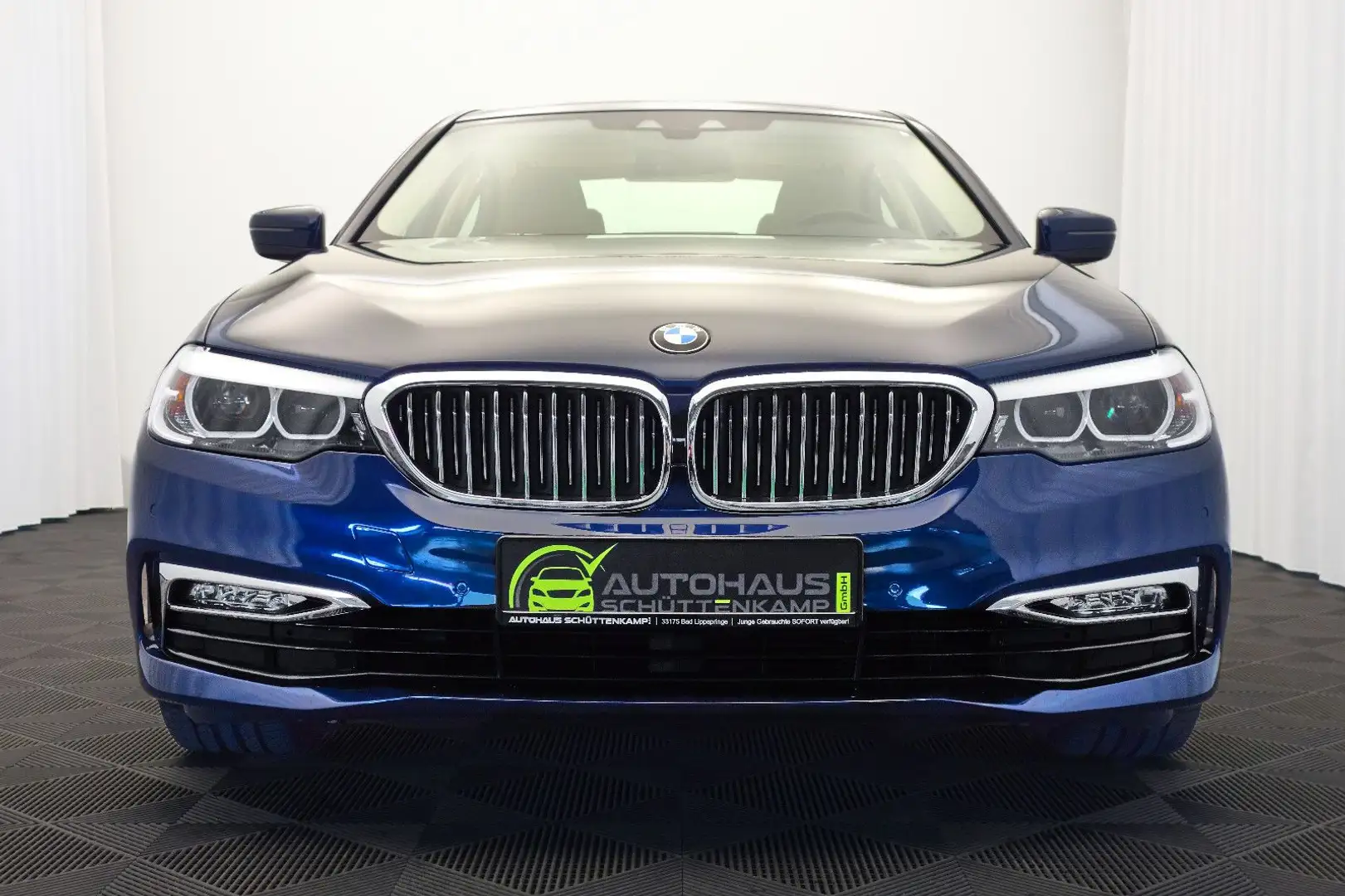 BMW 530 i Luxury Line E-HKKLAPPE+SCHIEBEDACH+ACC Blau - 2