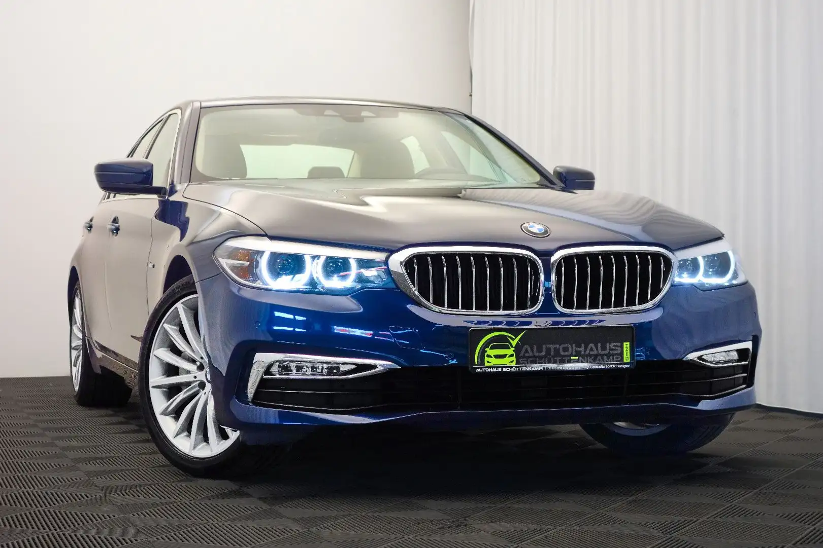 BMW 530 i Luxury Line E-HKKLAPPE+SCHIEBEDACH+ACC Blau - 1