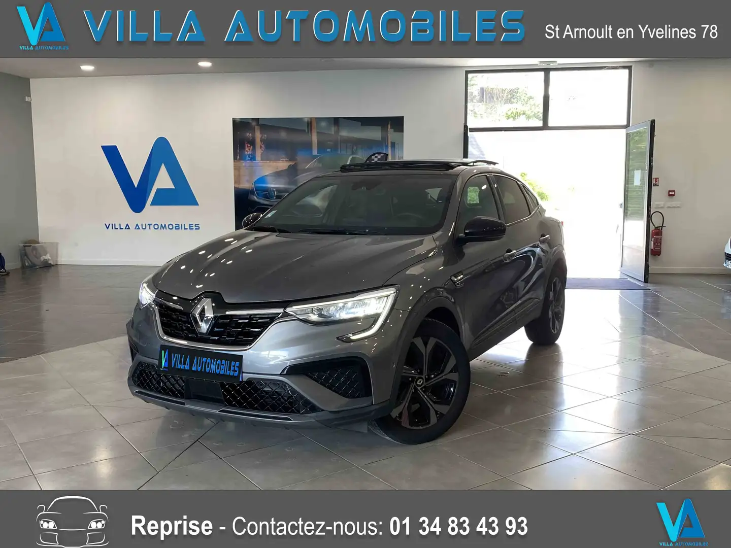 Renault Arkana R.S Line 1.3 TCE 160CV BVA7 e6d EXPORT ALGéRIE TVA Grigio - 1