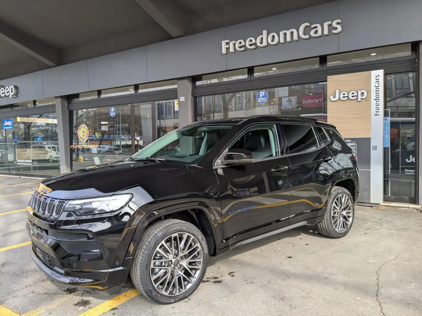 Jeep Compass 1.5 Turbo T4 130 CV MHEV 2WD Summit Noir - 2