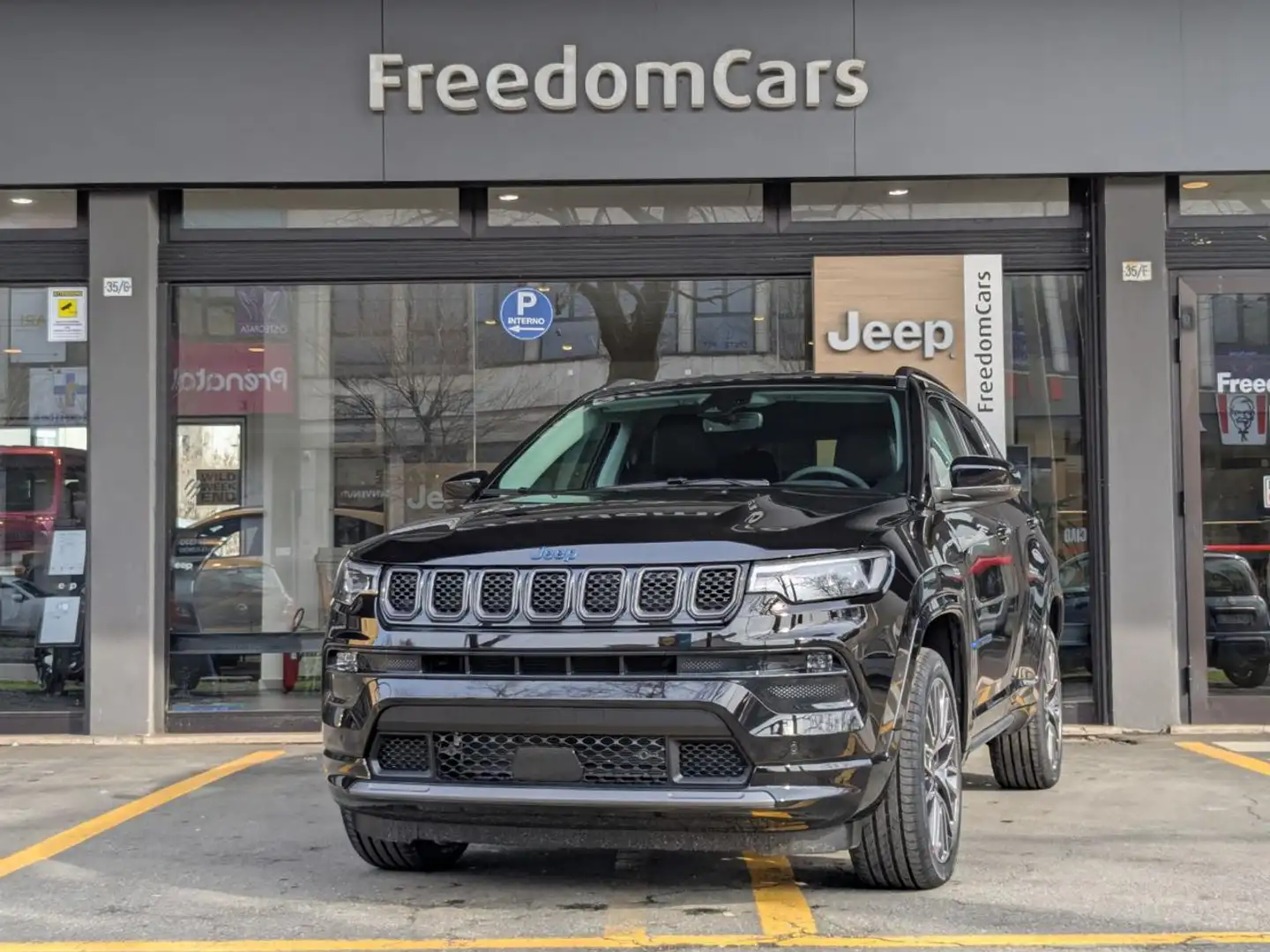 Jeep Compass 1.5 Turbo T4 130 CV MHEV 2WD Summit Noir - 1