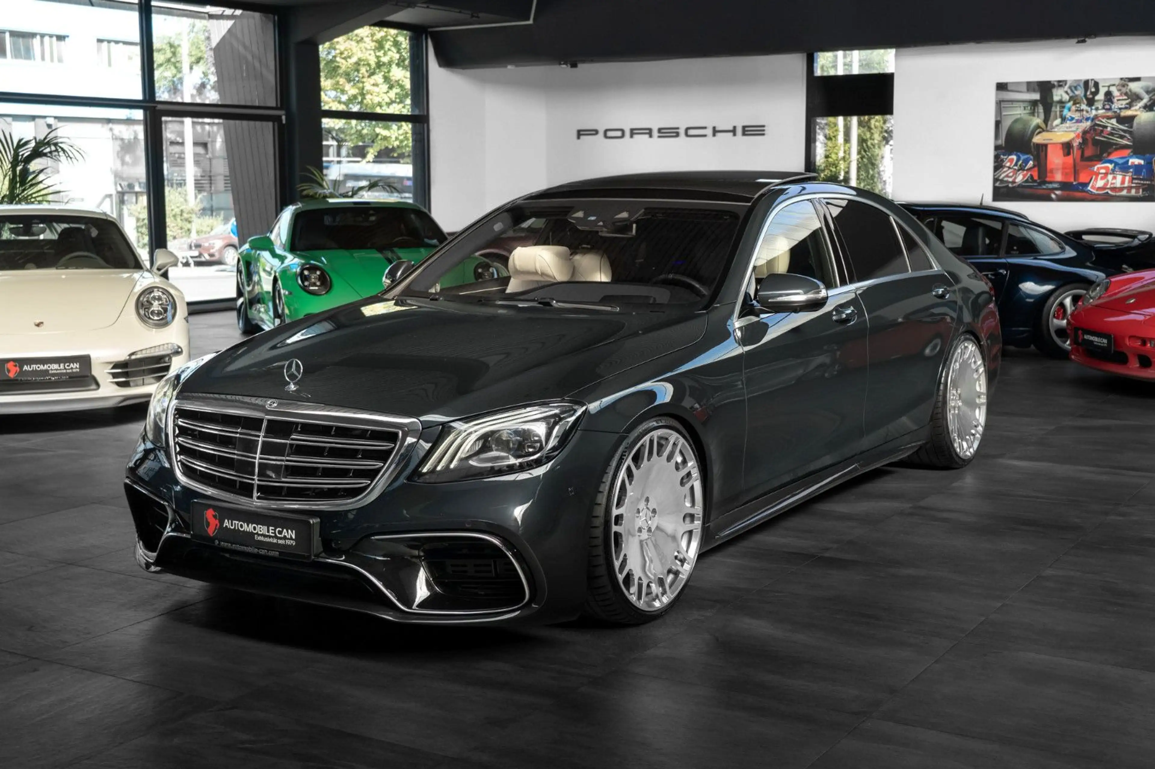 Mercedes-Benz S 560 4M LANG #MANUFAKTUR #AMG #1ST-CLASS #TISCH