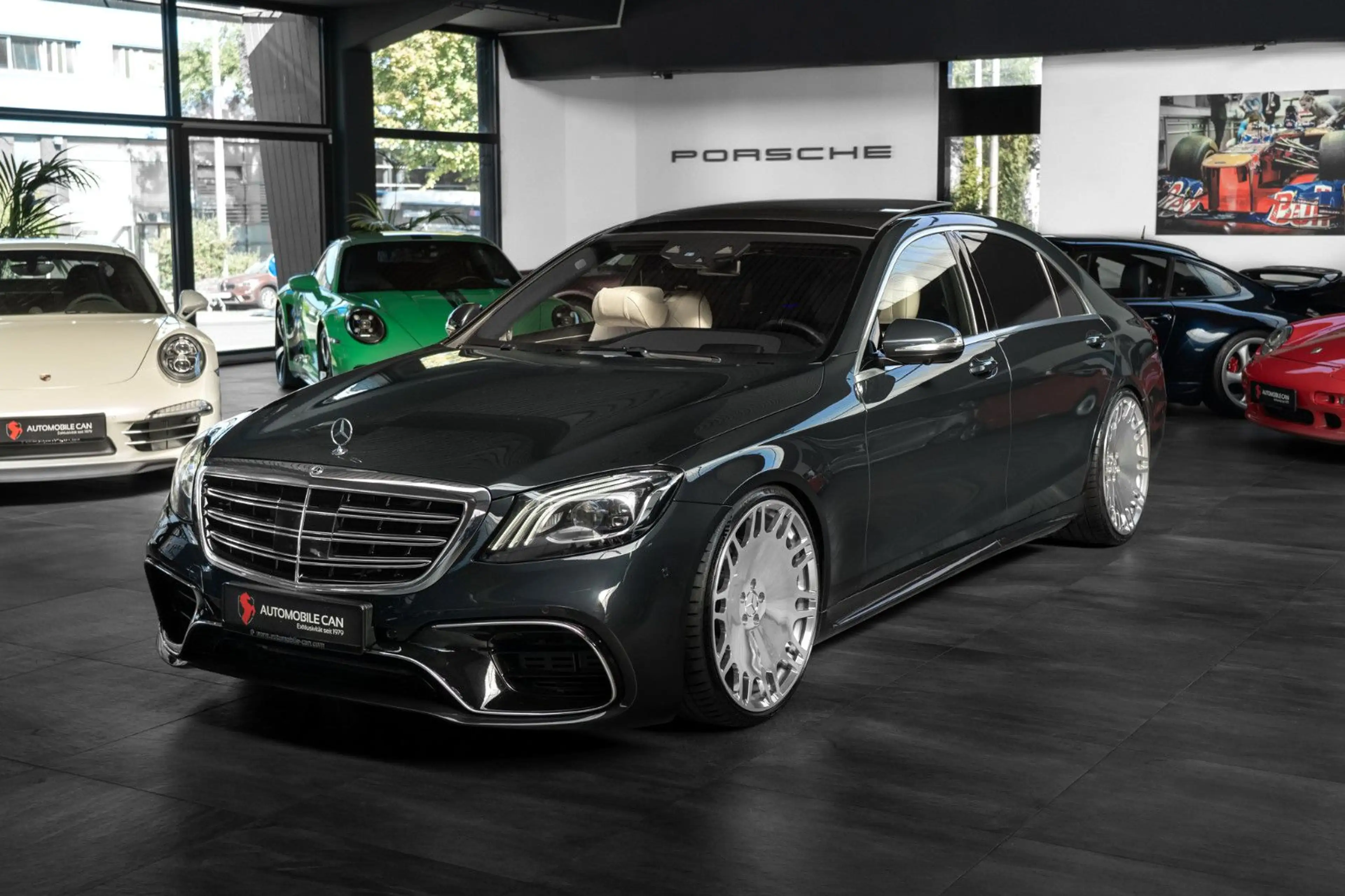 Mercedes-Benz S 560 4M LANG #MANUFAKTUR #AMG #1ST-CLASS #TISCH — photo 12