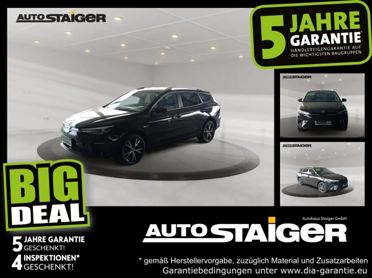 MG MG5 Standard Luxury ACC+LED+Navi+SHZ+360+KeyLess Schwarz - 1