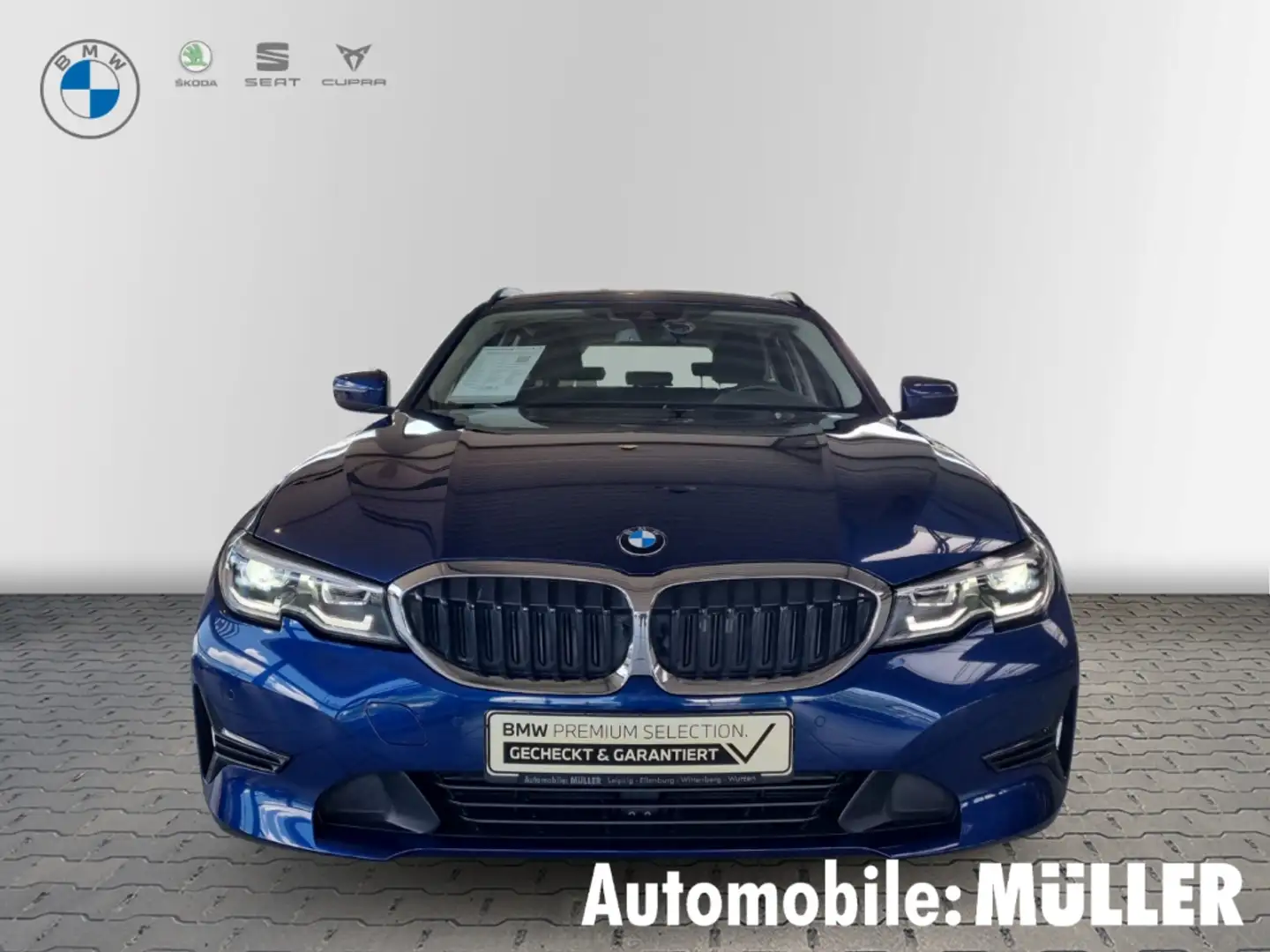 BMW 330 Advantage EU6d-T i Touring Navi Digitales Cockpit Blau - 2