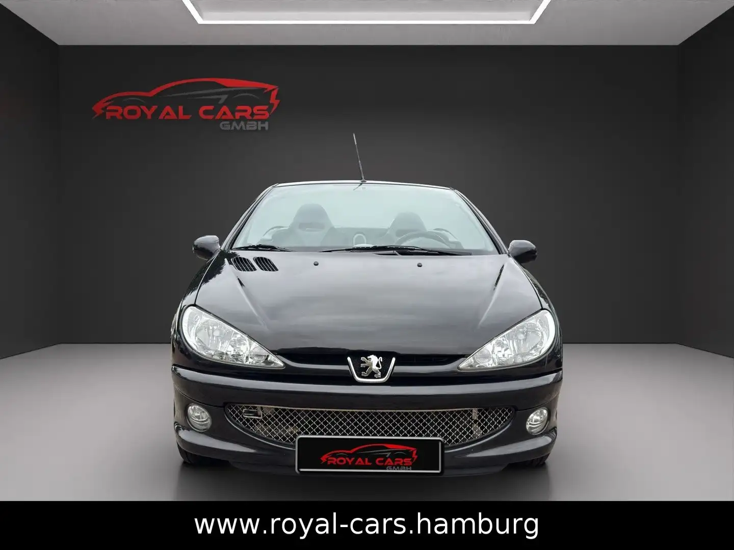 Peugeot 206 Cabriolet CC RC-Line ALCANTARA*SHZ*PDC*LEDER Schwarz - 2