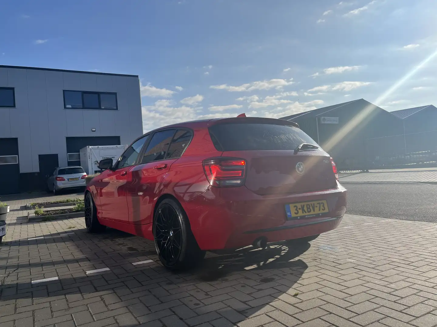 BMW 114 114i Sport Line Rood - 2