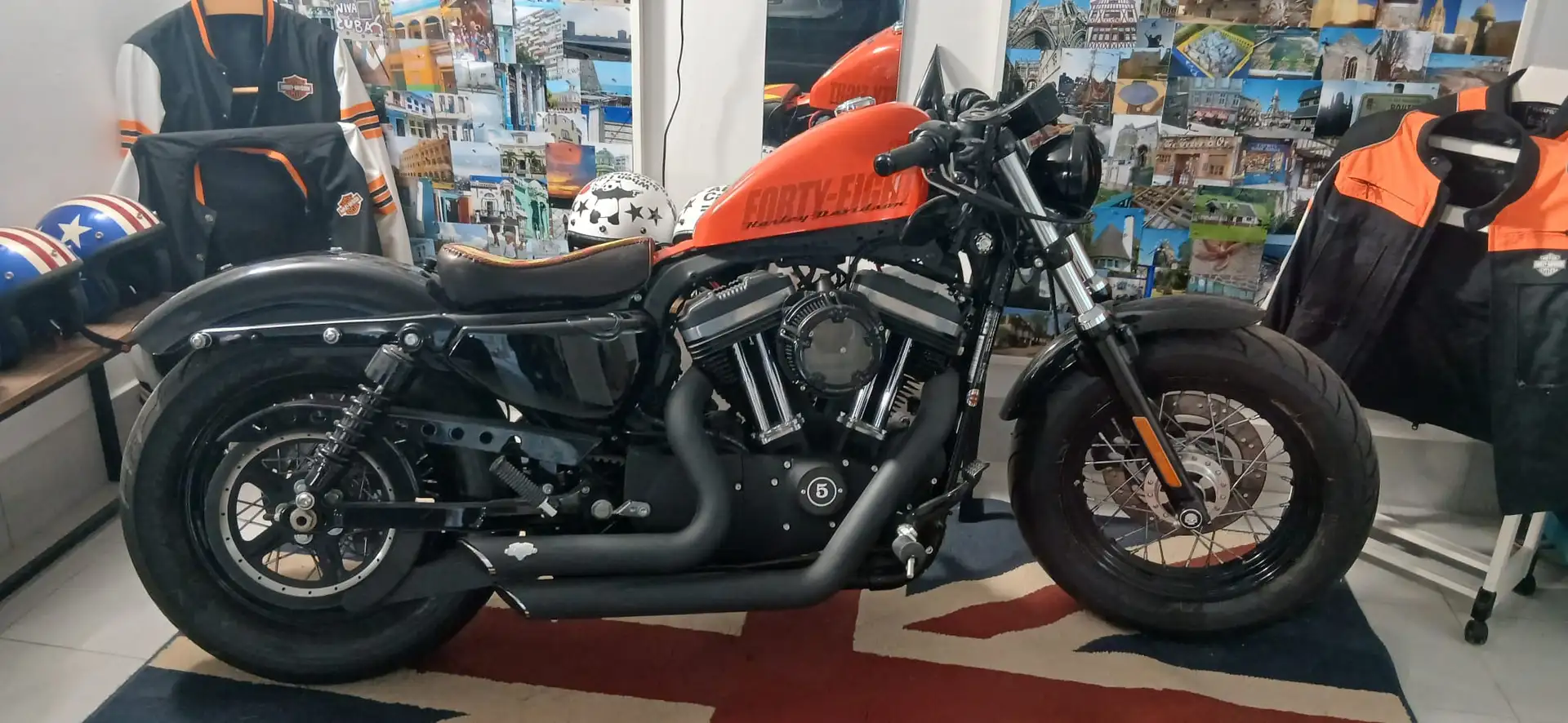Harley-Davidson Sportster Forty Eight Naranja - 1