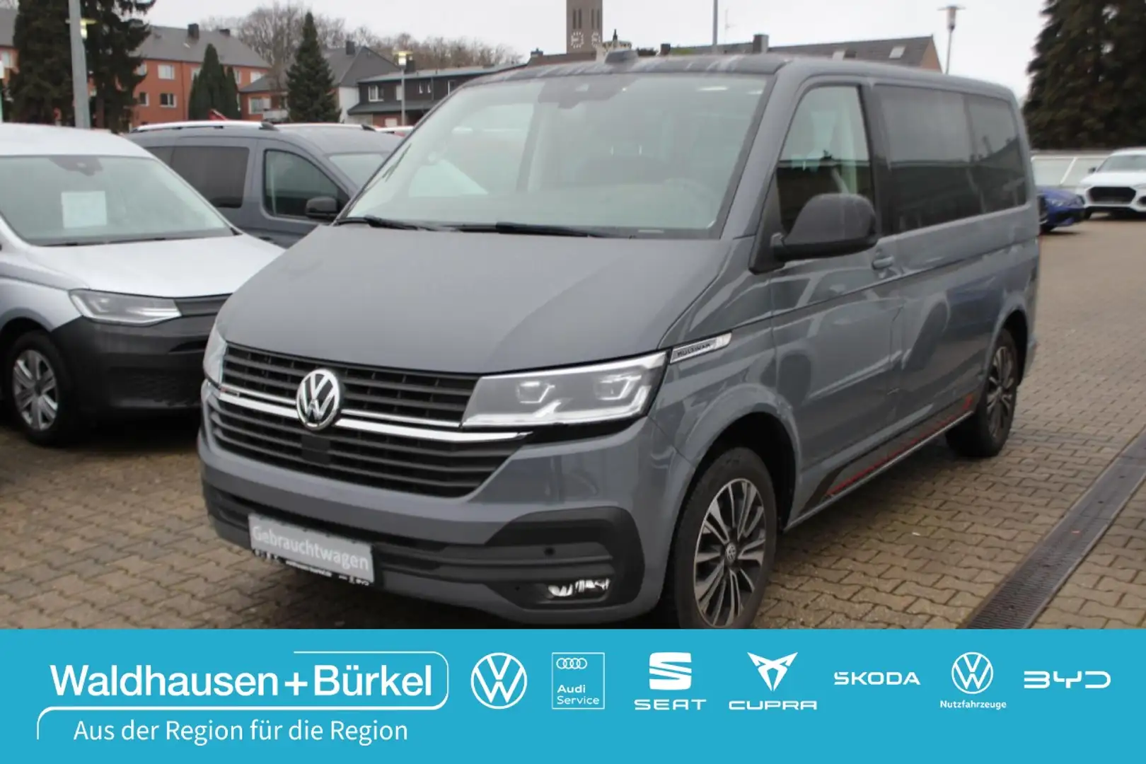 Volkswagen T6.1 Multivan EDITION 4MOTION 2.0 TDI DSG / LED / AHK / NAVI / K Grau - 1