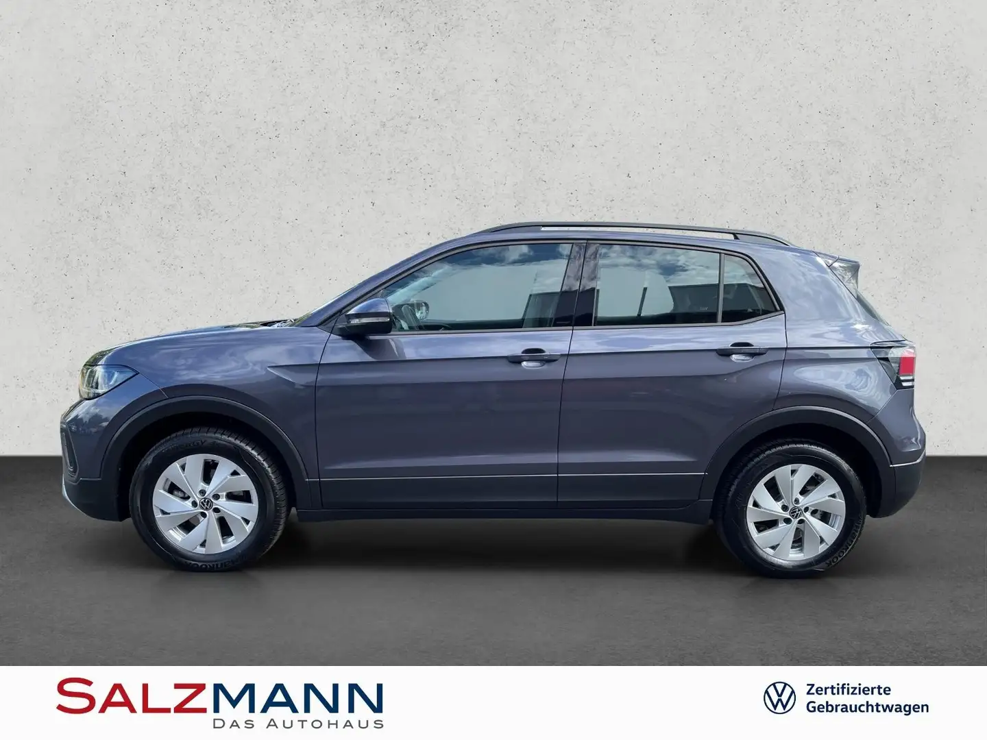 Volkswagen T-Cross 1.0 TSI DSG Life, Navi, LED, Kamera, ACC Grijs - 2