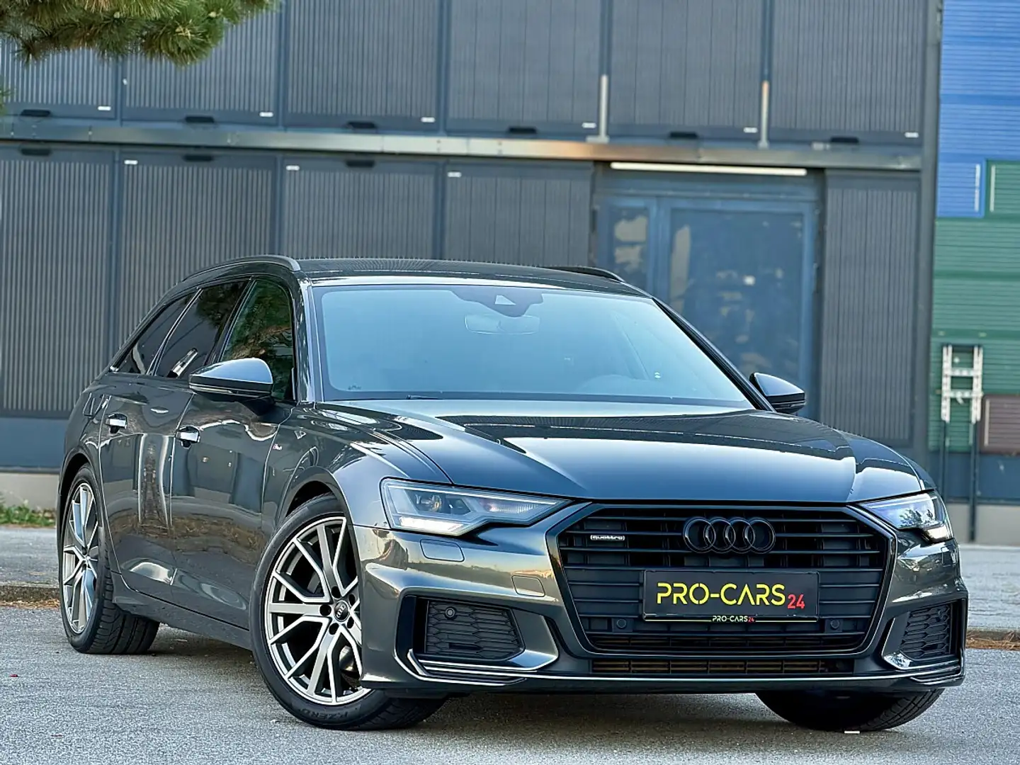 Audi A6 45 3.0 TDI // S-LINE // LEDER Grau - 1