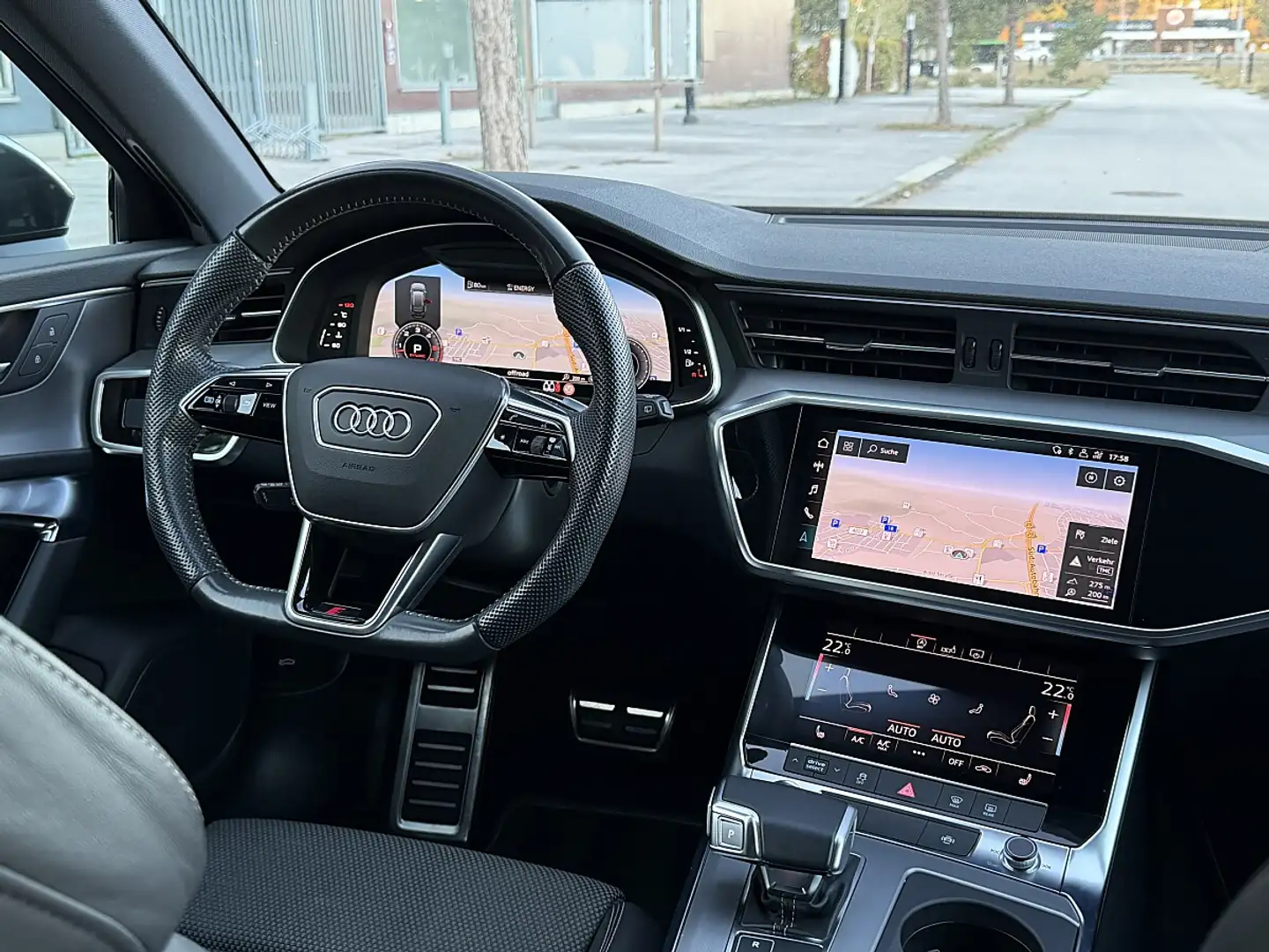 Audi A6 45 3.0 TDI // S-LINE // LEDER Grau - 2