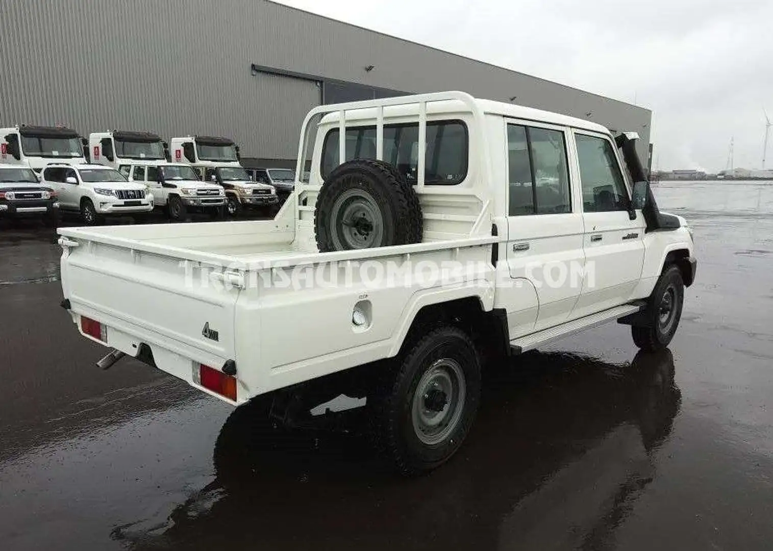 Toyota Land Cruiser HZJ 79 Double cabin - EXPORT OUT EU TROPICAL VERSI Blanc - 2
