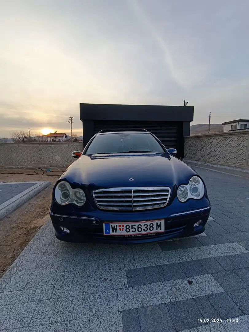 Mercedes-Benz C 220 T Elegance CDI Sequentronic Blau - 1
