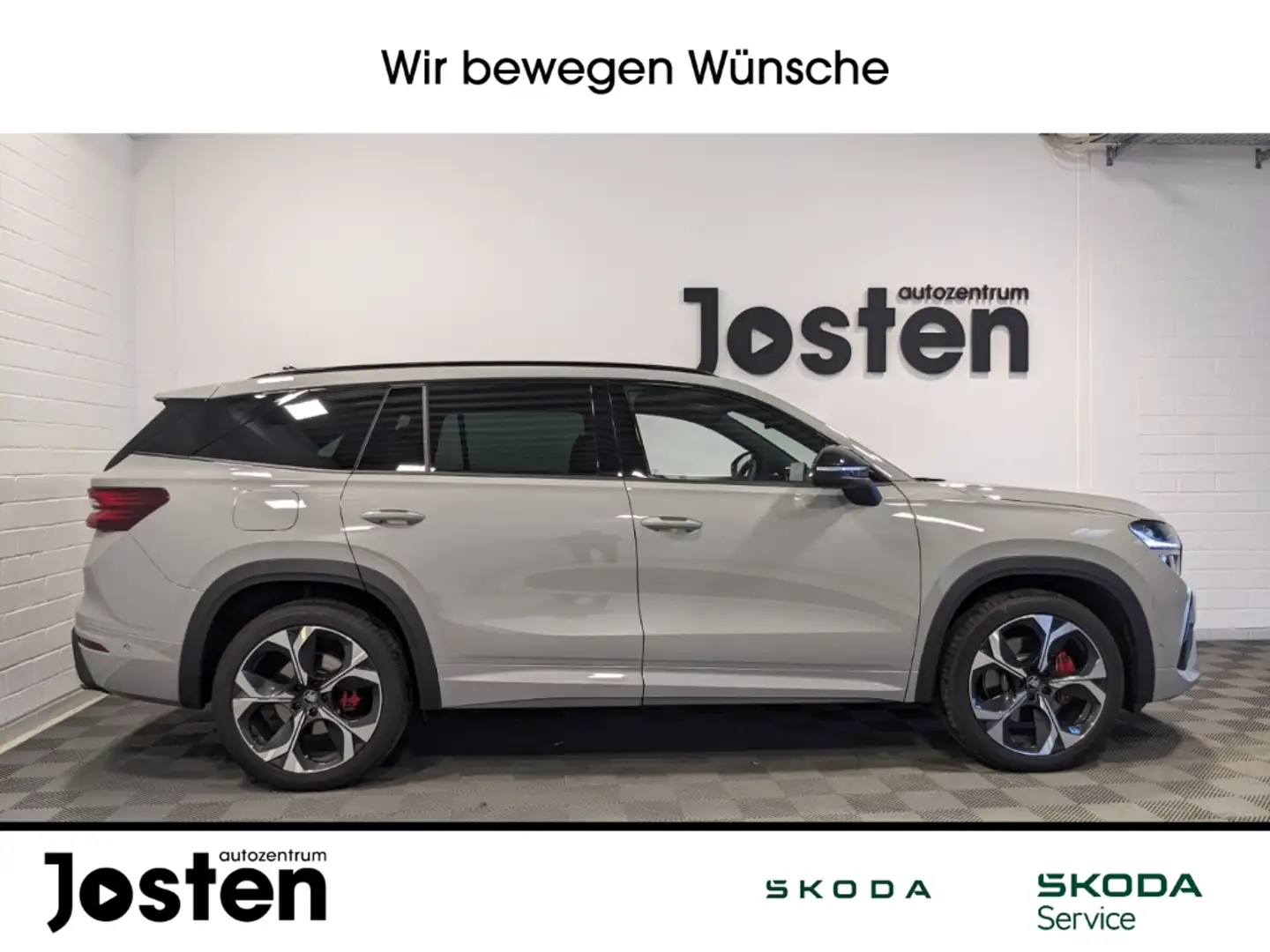 Skoda Kodiaq RS 2.0TSI 4x4 DCC+ FahrAss+ Intotain+ AHK Pano Win Szary - 2