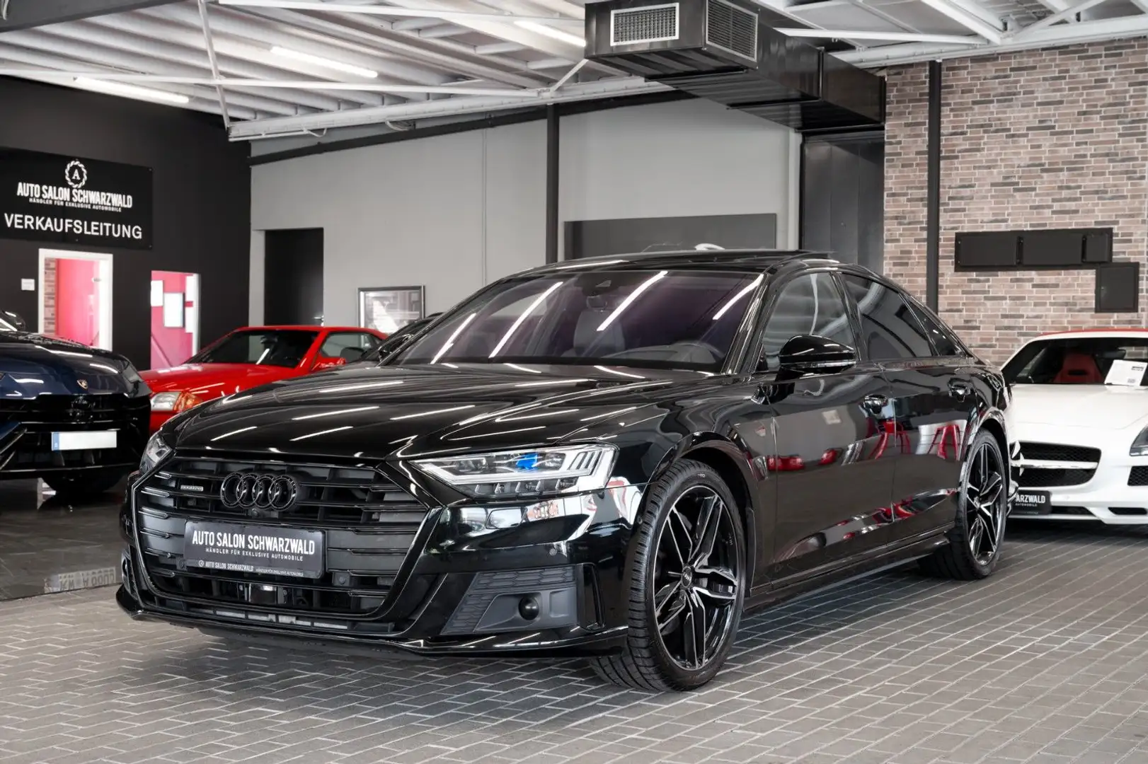 Audi A8 55 TFSI quatt|B&O|LASER|PANO|360-KAM|21-ZOLL Noir - 2