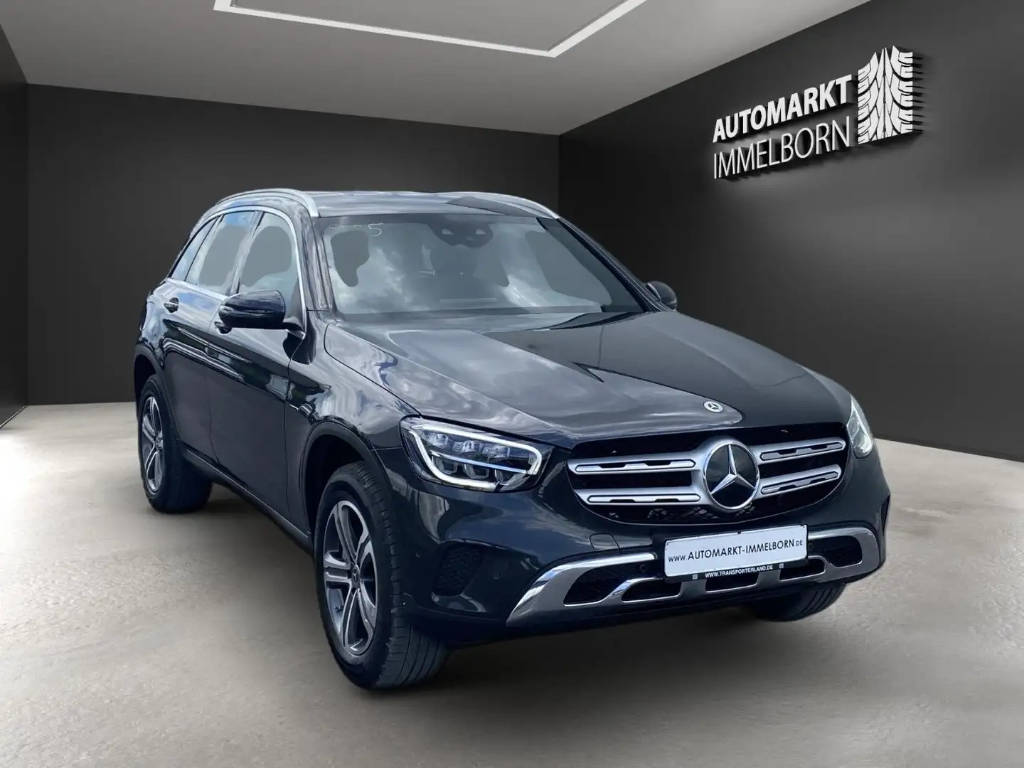Mercedes-Benz GLC 300 e AMG Burmester*AHK*LED*Alcantara*1 Gris - 2