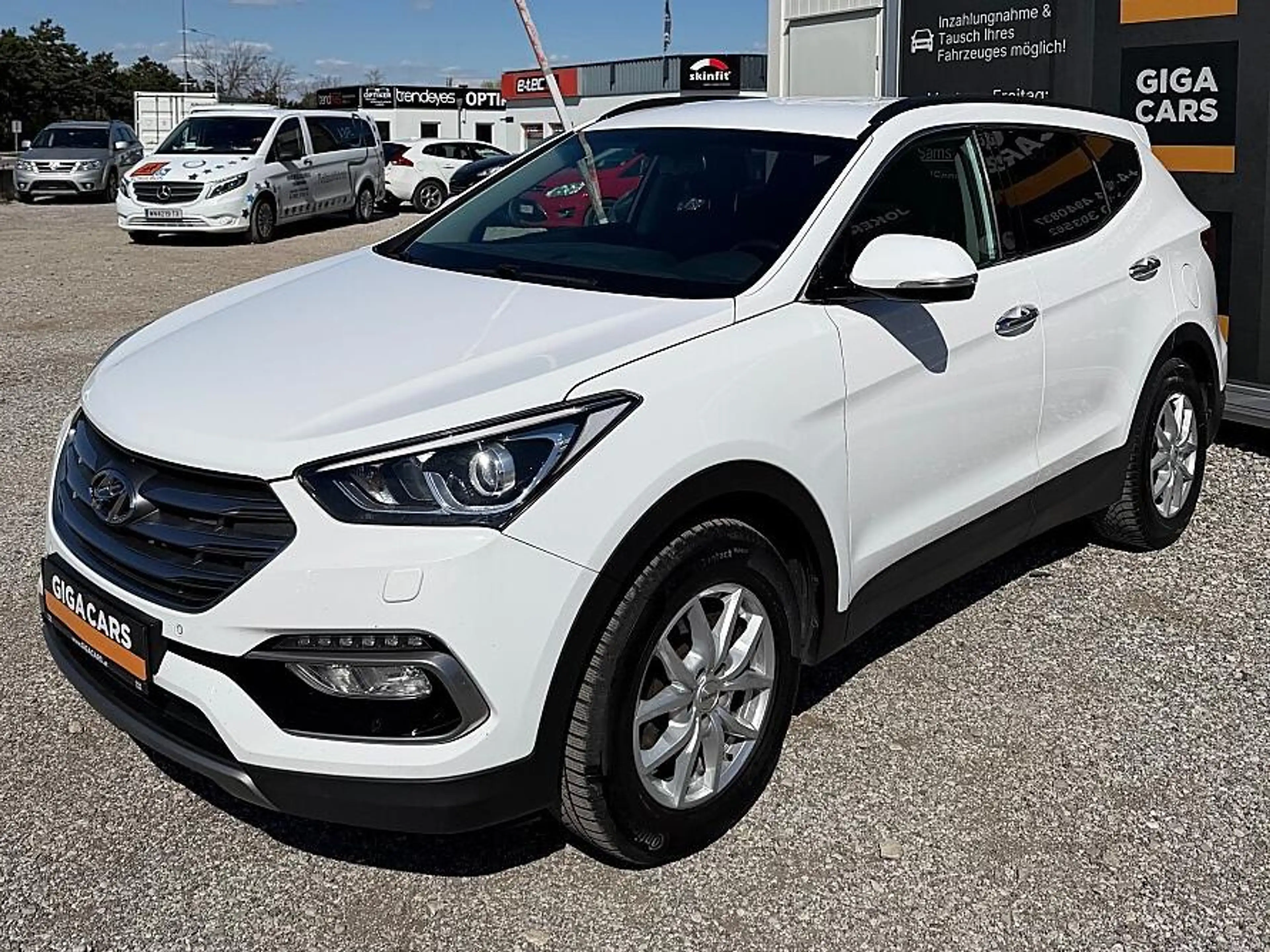 Hyundai SANTA FE blue Style 4WD
