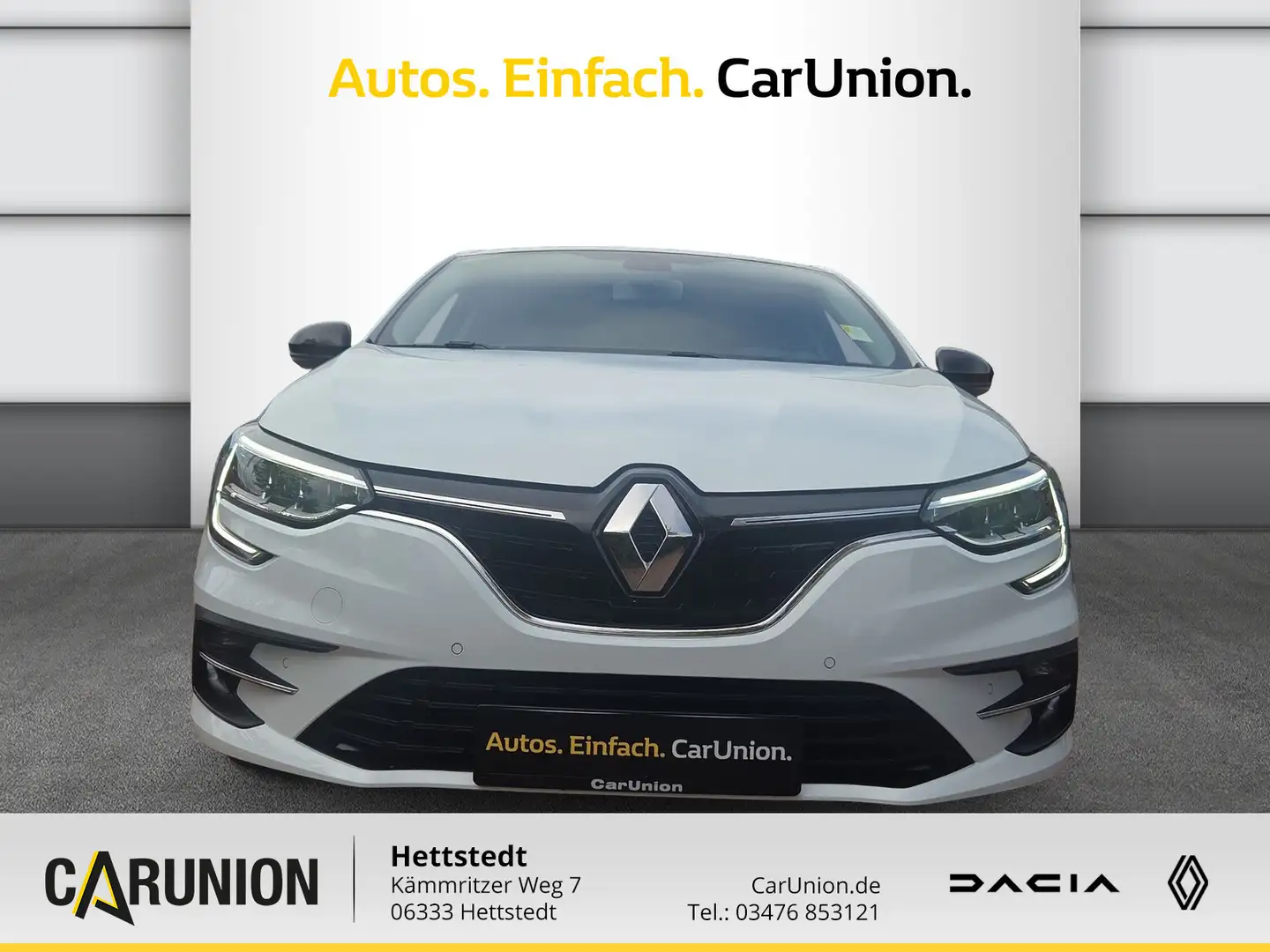 Renault Megane Grandtour Equilibre TCe 140 EDC Weiß - 2
