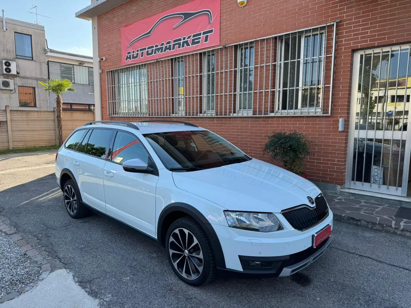 Skoda Octavia Wagon 2.0 tdi Scout 4x4 184cv dsg Wit - 1