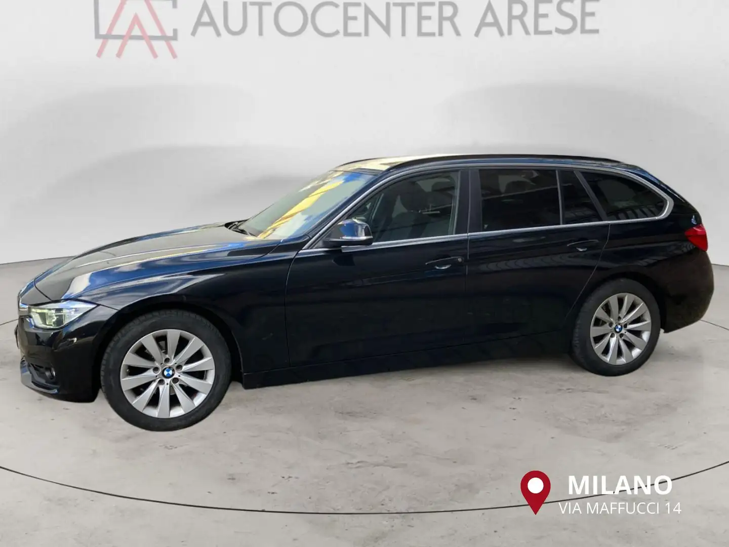 BMW 316 d Touring Business Advantage aut. Noir - 2
