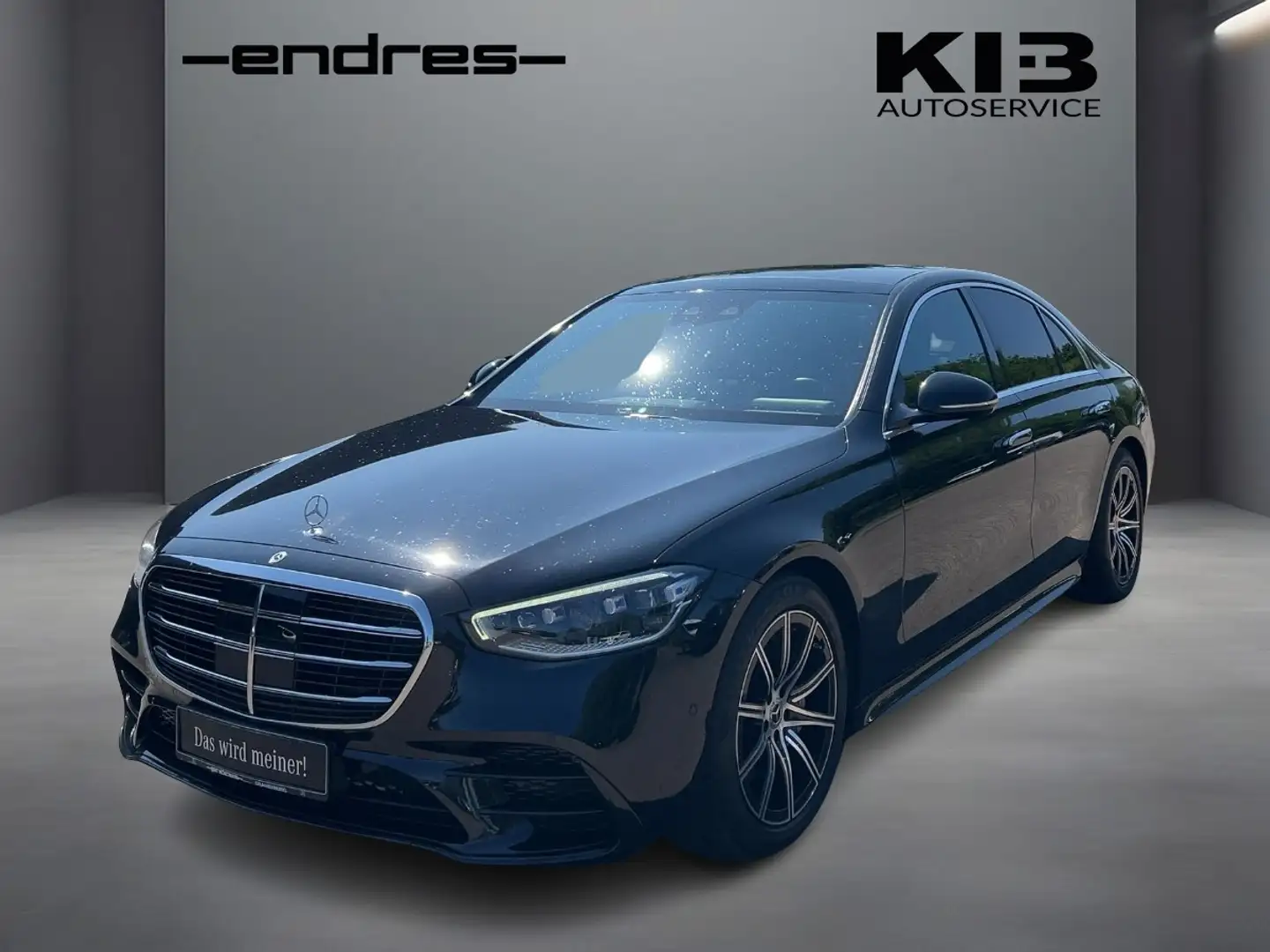 Mercedes-Benz S 400 d 4Matic AMG Line +LED+MBUX+Pano+Sitzklima Nero - 1
