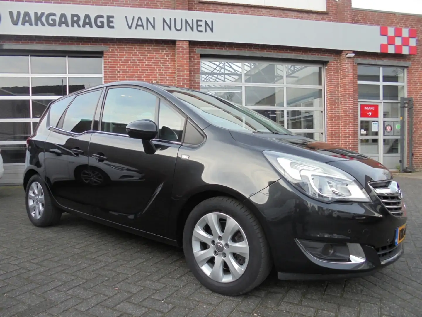 Opel Meriva 1.4 Turbo 140PK Cosmo||Trekhaak||Rijklaar|| Noir - 1