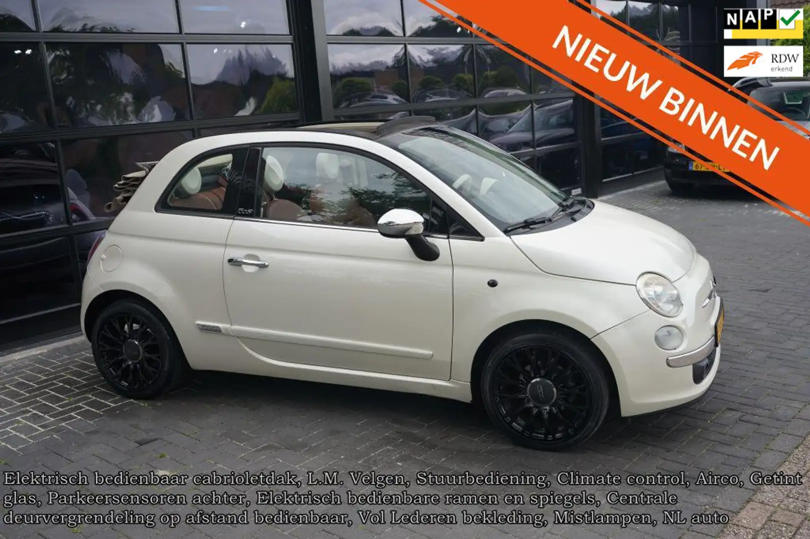 Fiat 500C 0.9 TwinAir Rock, Leder, PDC, Clima, Xenon - 1