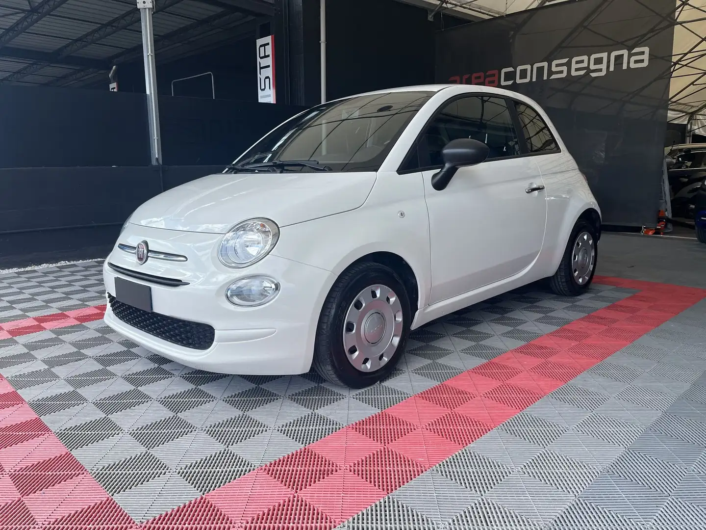 Fiat 500 500 1.0 Hybrid Cult Blanc - 1