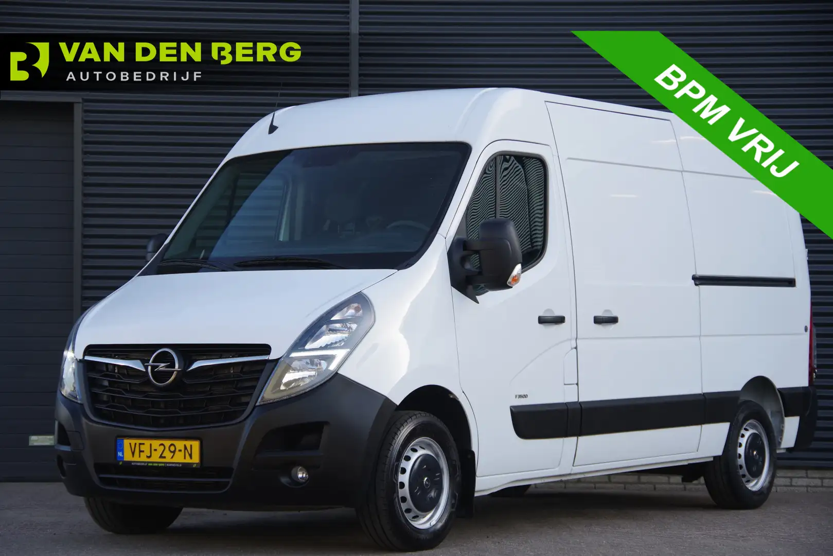 Opel Movano 2.3 Turbo L2H2 136PK, 2X SCHUIFDEUR, TREKHAAK, CRU Alb - 1
