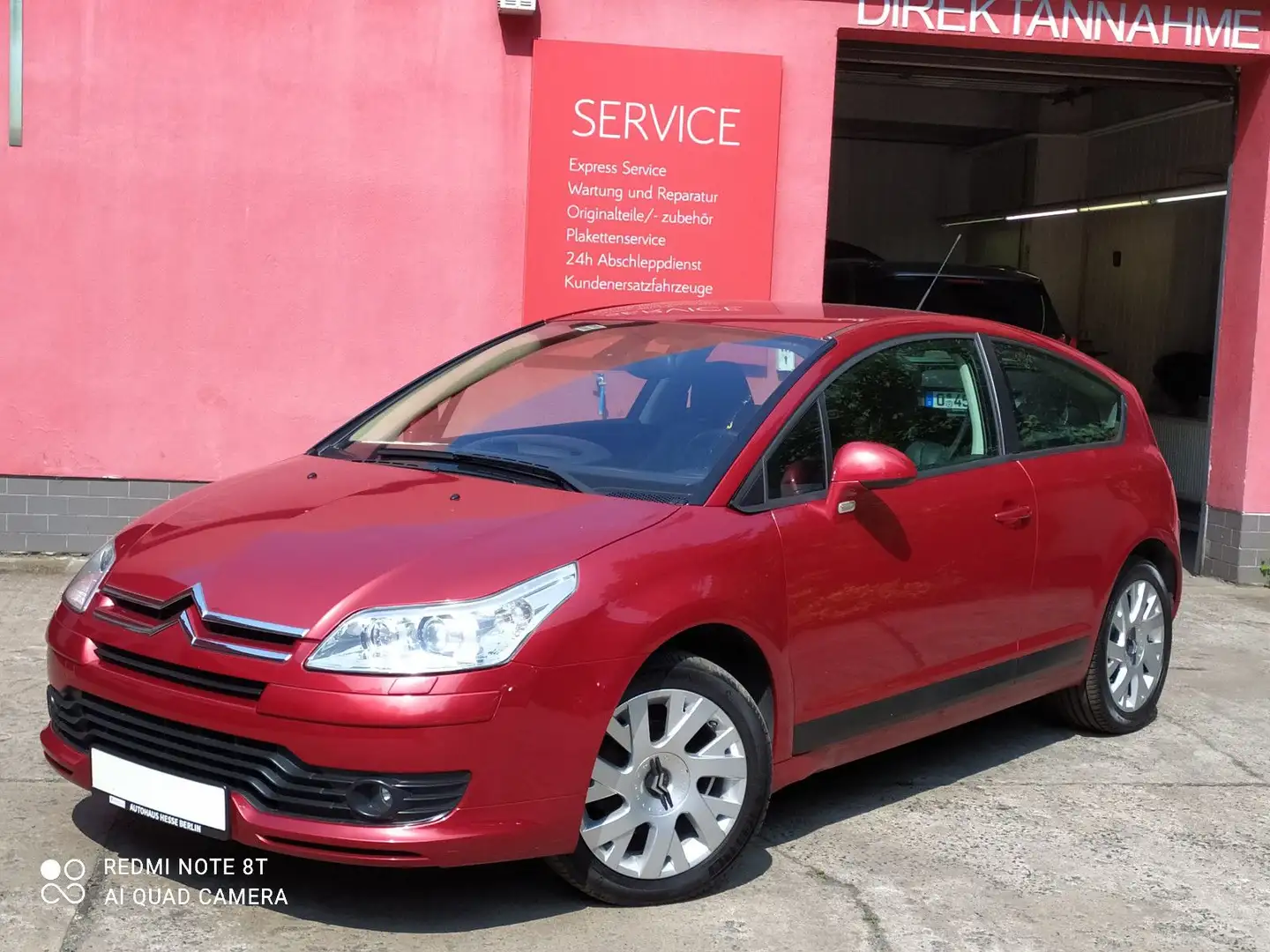 Citroen C4 Coupe VTR Plus *Leder* Rojo - 1