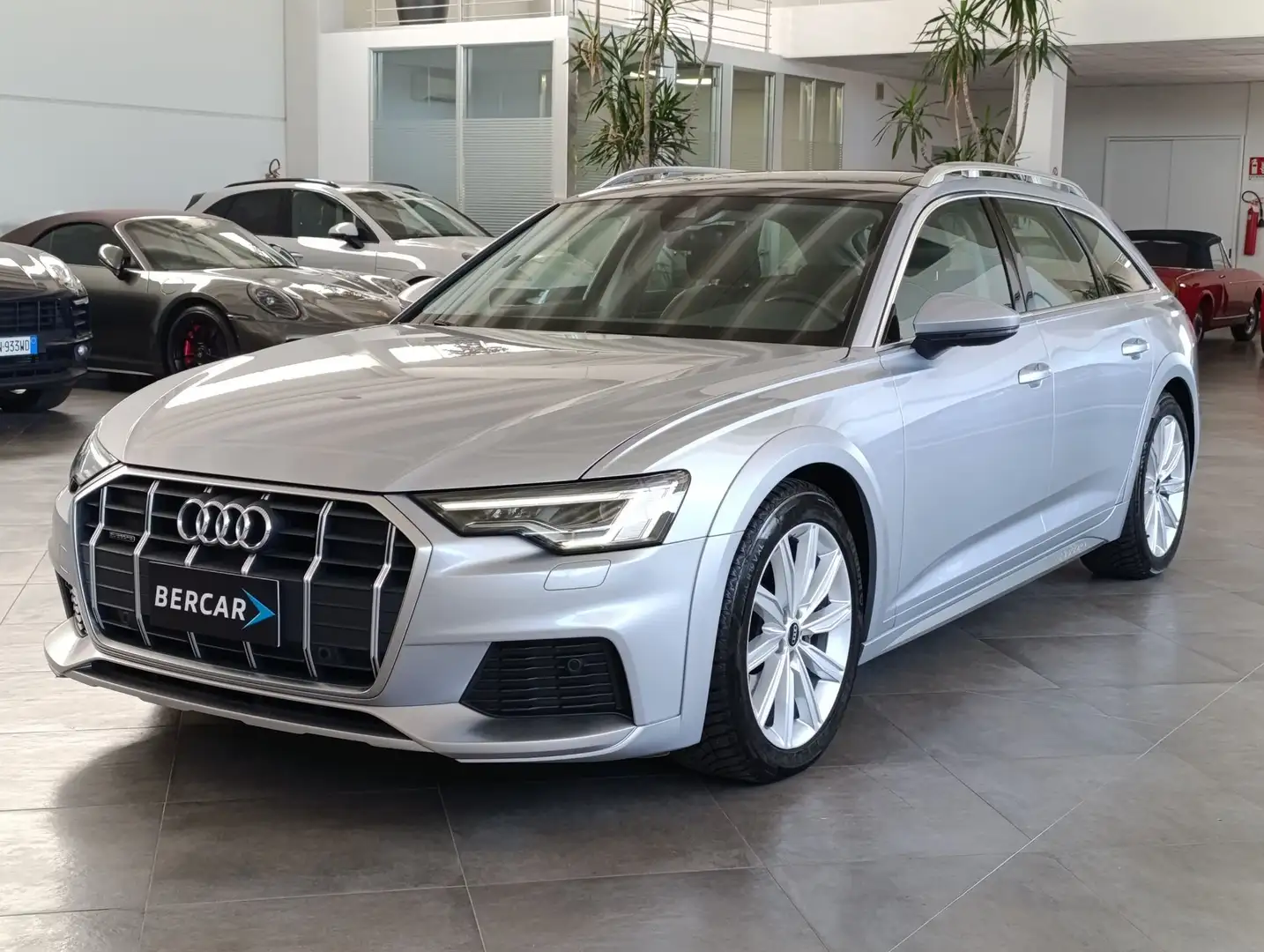 Audi A6 allroad 45 TDI 3.0 quattro S tronic*TETTO*MATRIX*PELLE*TE Srebrny - 2