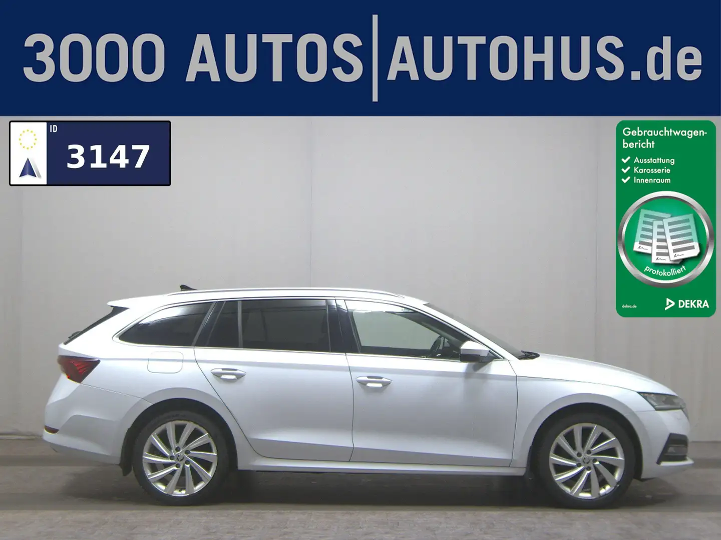 Skoda Octavia Kombi 1.4 TSI iV Style Navi LED vc RFK Weiß - 1